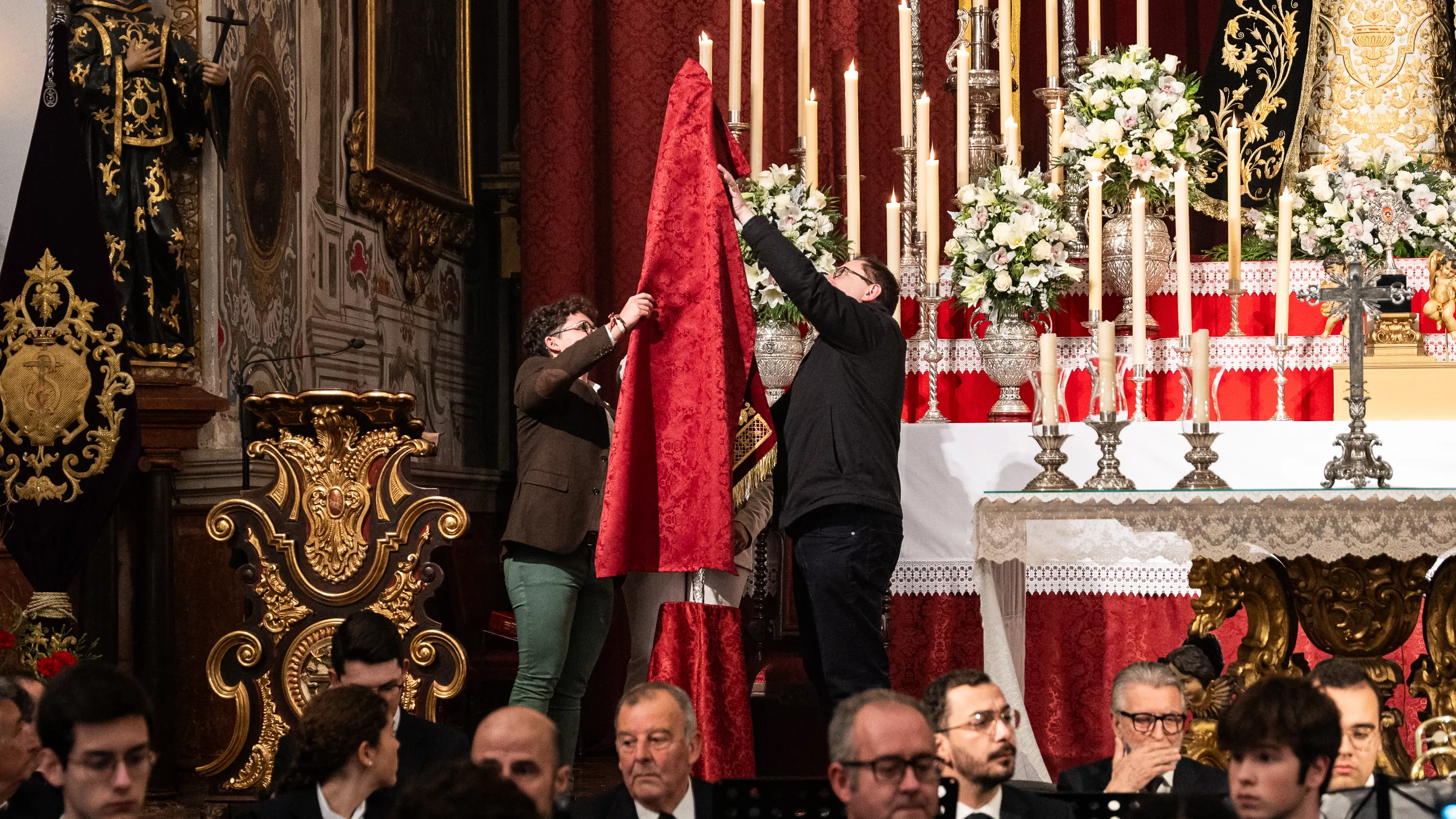 Centenario de la Sangre: Presentación banderín Vocalía de Juventud y marcha procesional