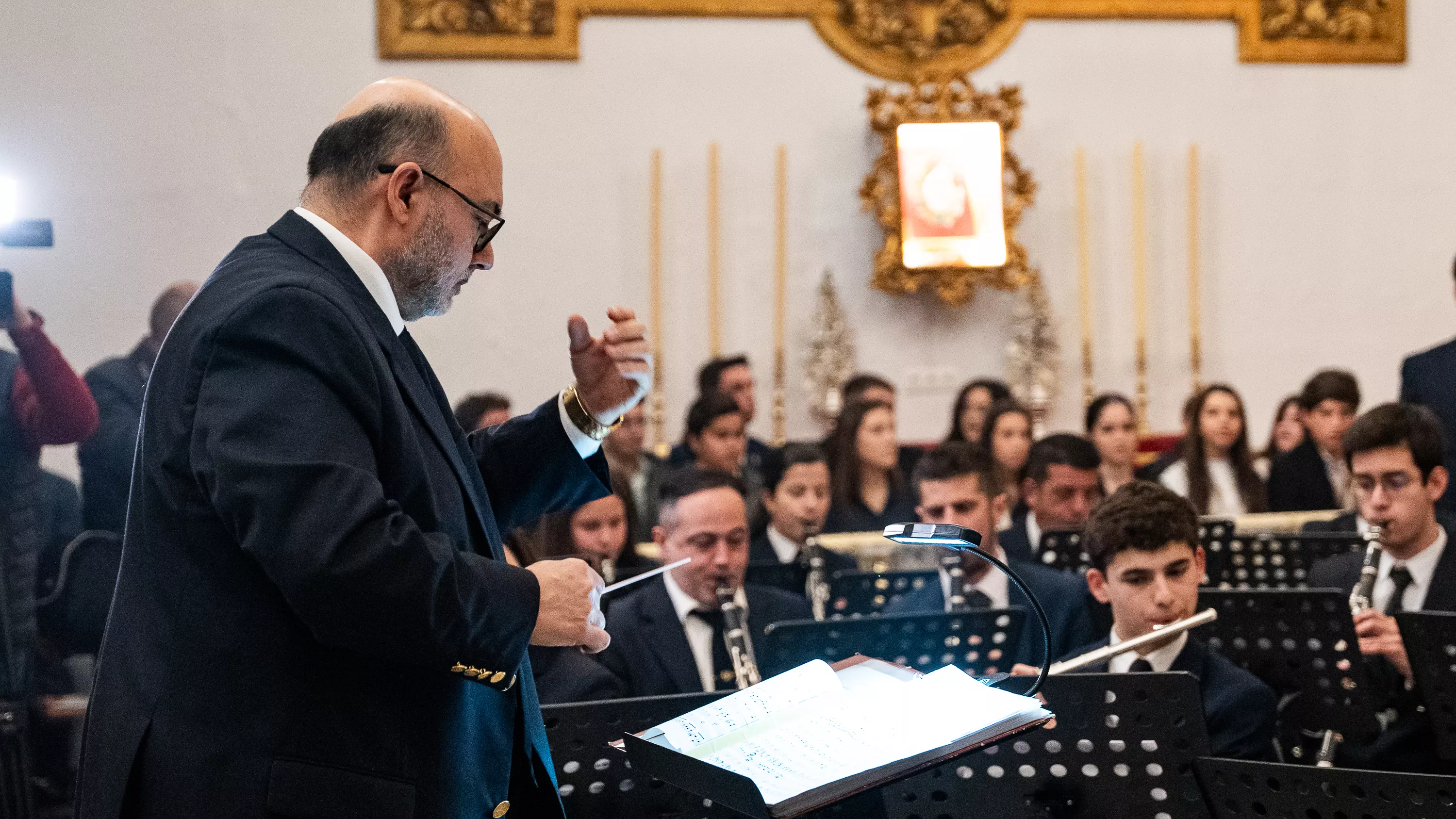 Centenario de la Sangre: Presentación banderín Vocalía de Juventud y marcha procesional