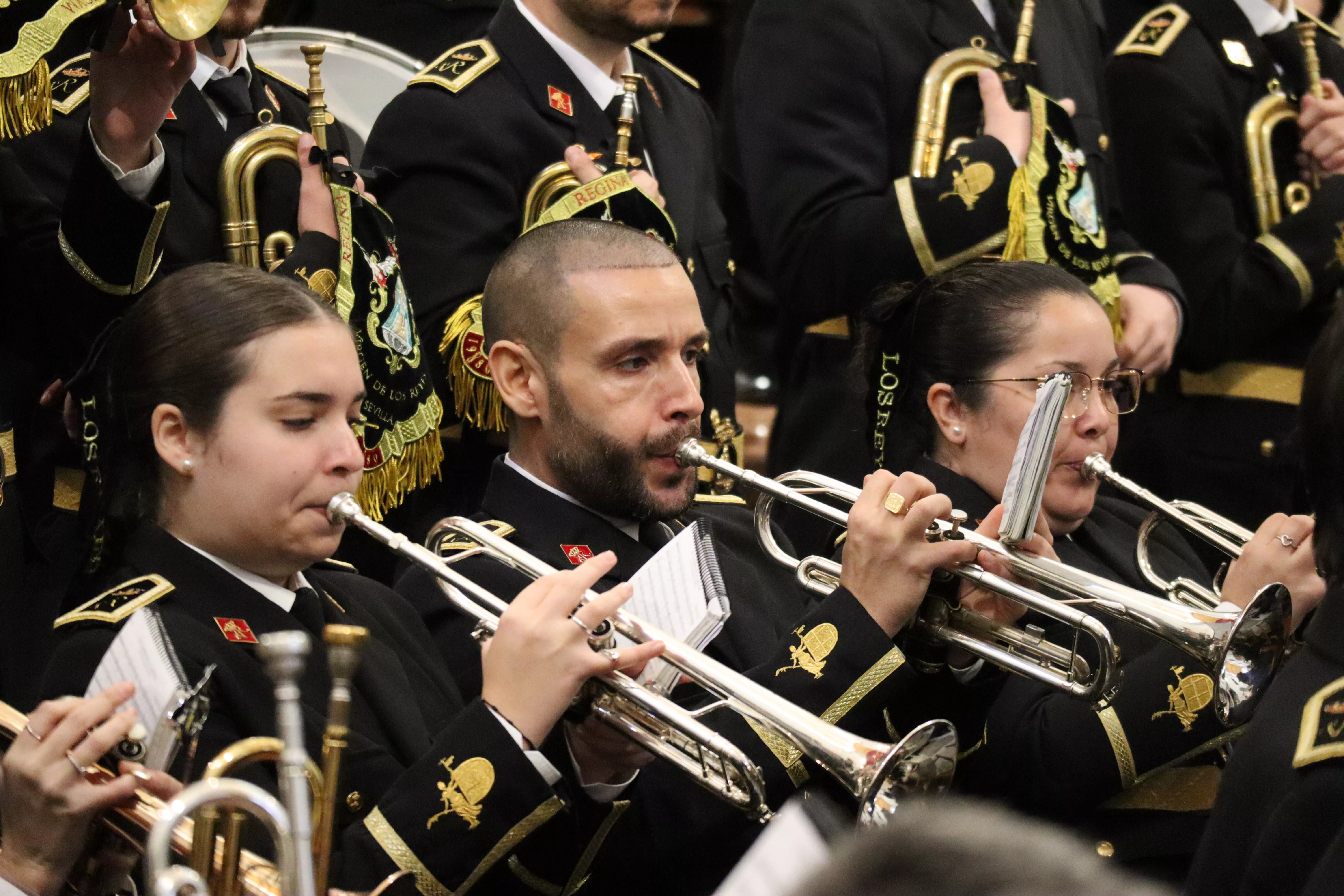 Concierto de la Agrupación Musical Virgen de los Reyes de Sevilla en Lucena