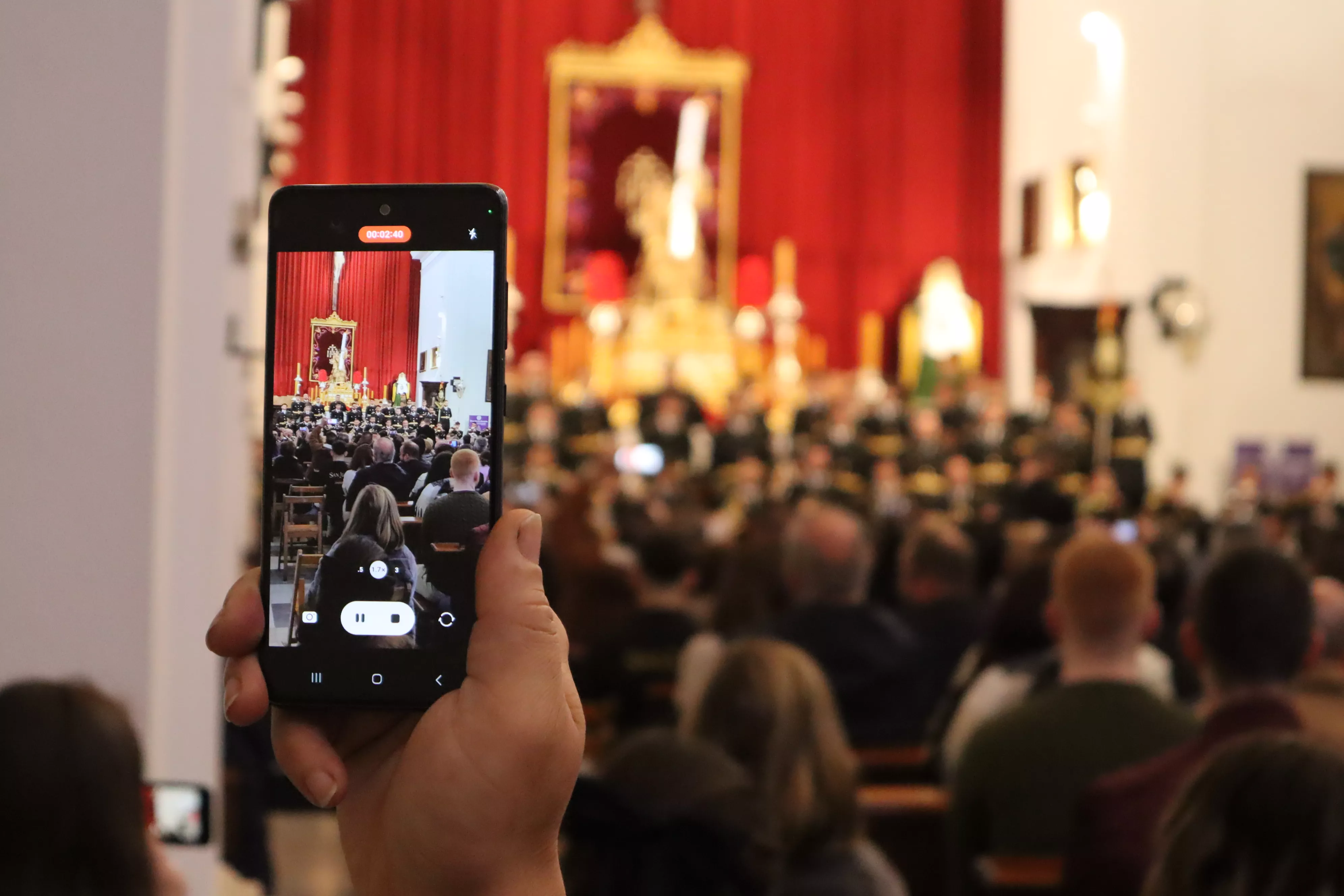 Concierto de la Agrupación Musical Virgen de los Reyes de Sevilla en Lucena