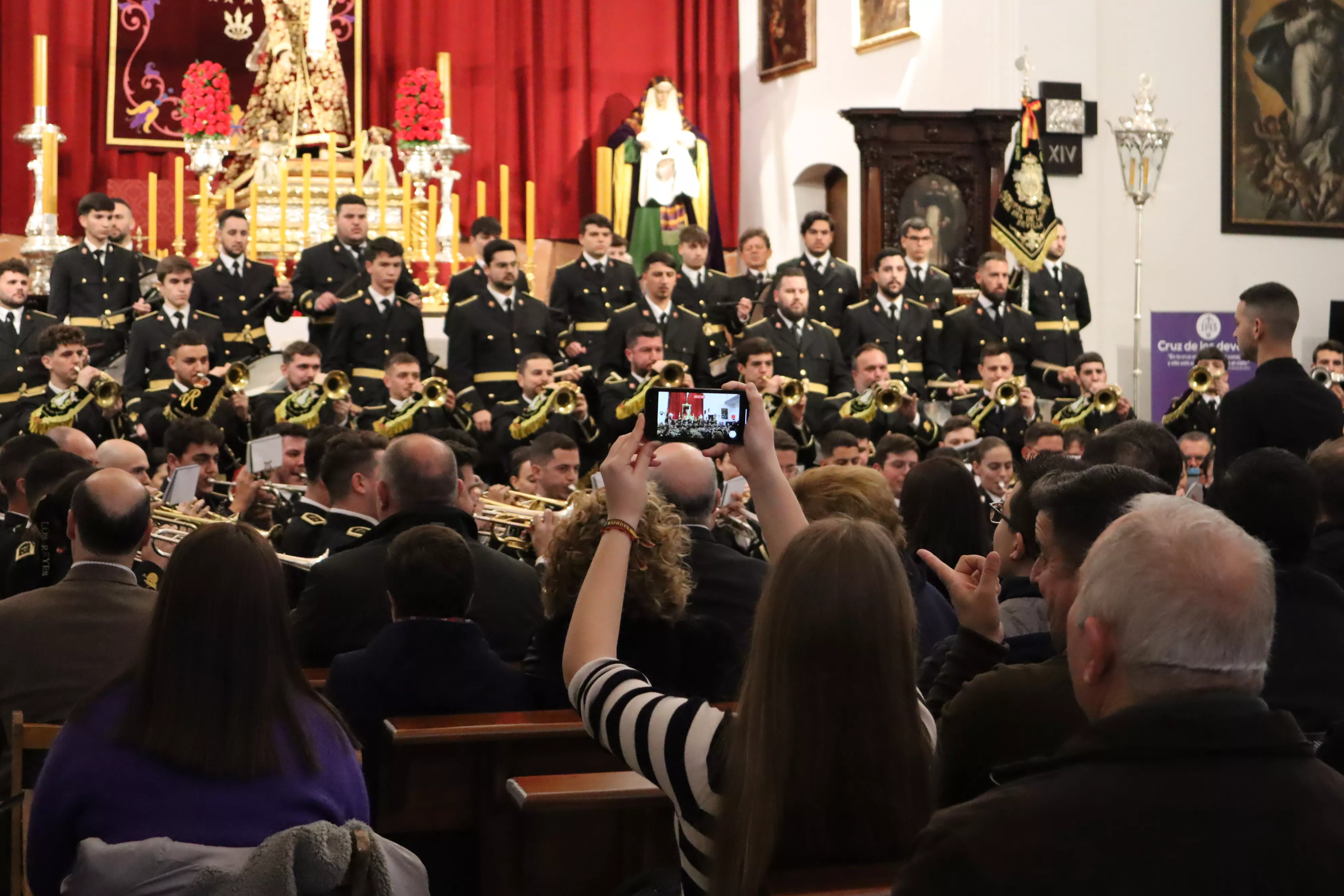 Concierto de la Agrupación Musical Virgen de los Reyes de Sevilla en Lucena