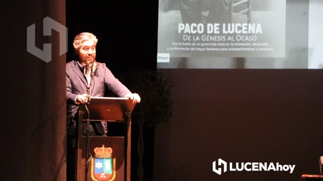 Presentación del libro "Paco de Lucena, de la Génesis al Ocaso", de Francisco Delgado Presentación del libro "Paco de Lucena, de la Génesis al Ocaso", de Francisco Delgado