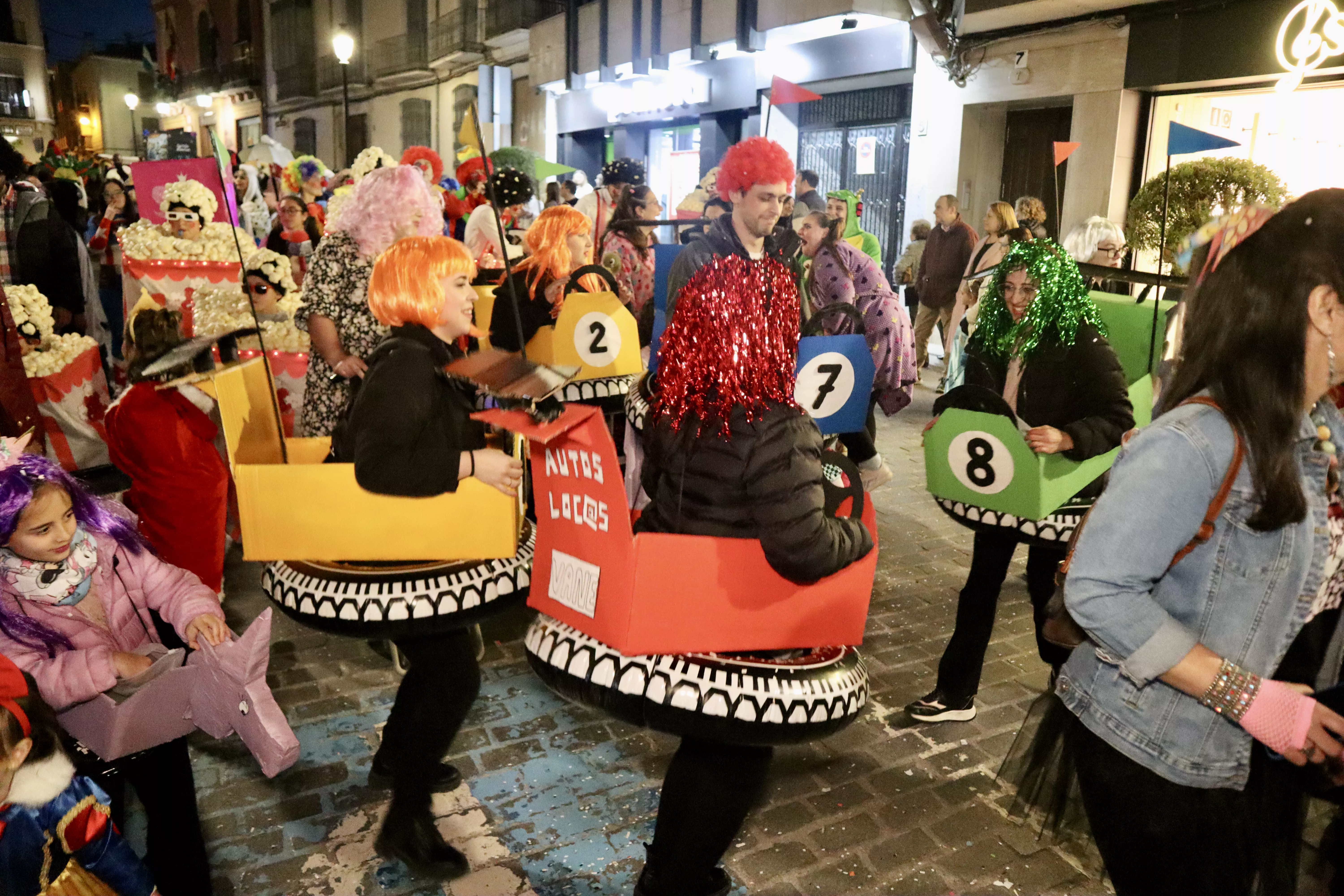 Una imagen del Pasacalles de Carnaval 2024. Archivo