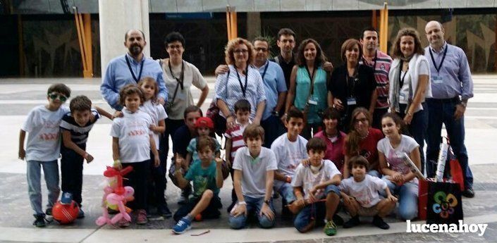  Una representación lucentina asiste al IX Congreso de Familias Numerosas de Málaga 