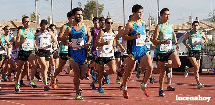  Antonio Montero y María Belmonte se imponen con claridad en la Carrera Popular de Lucena (fotos) 