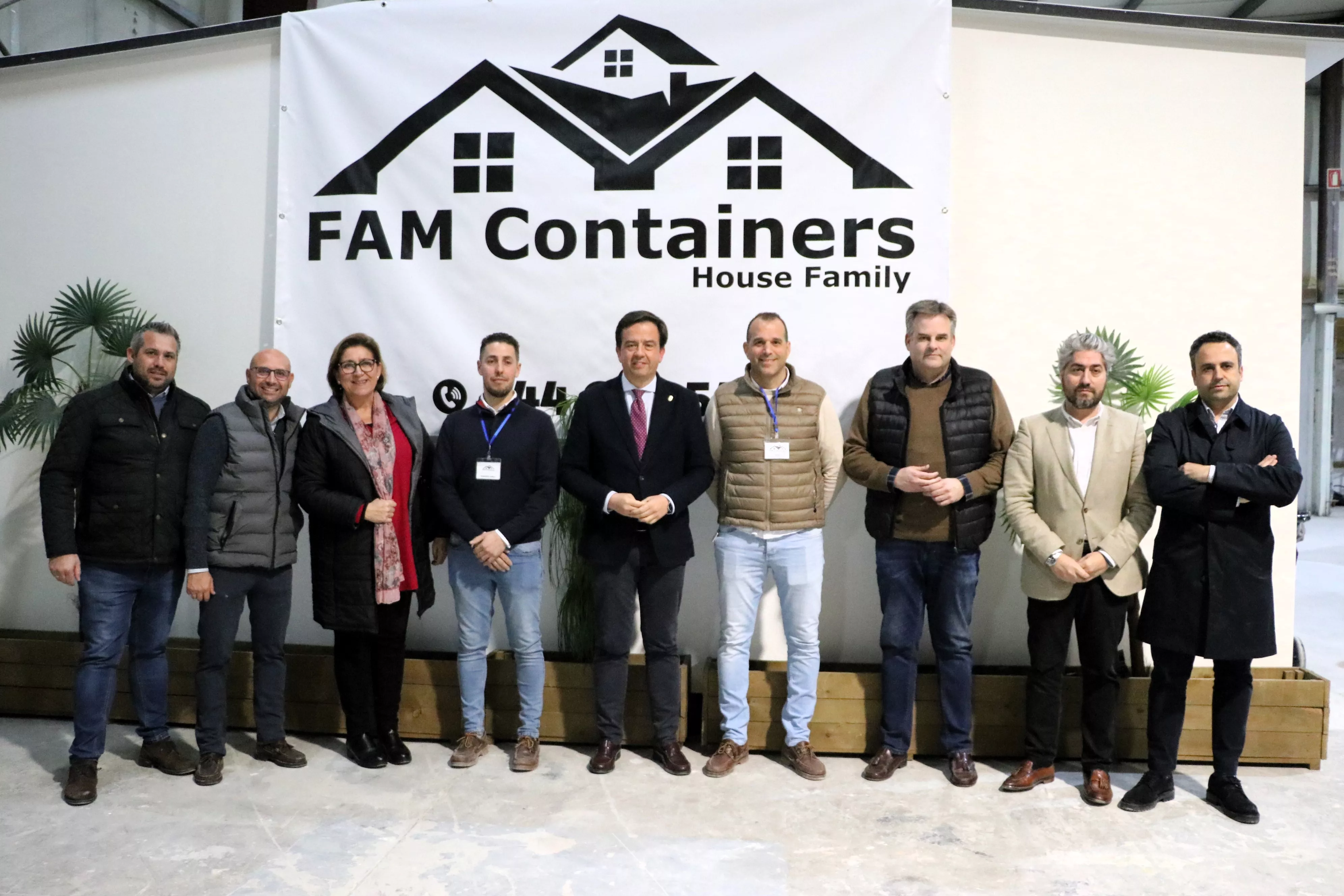 Inauguración de las nuevas instalaciones de FAM Containers