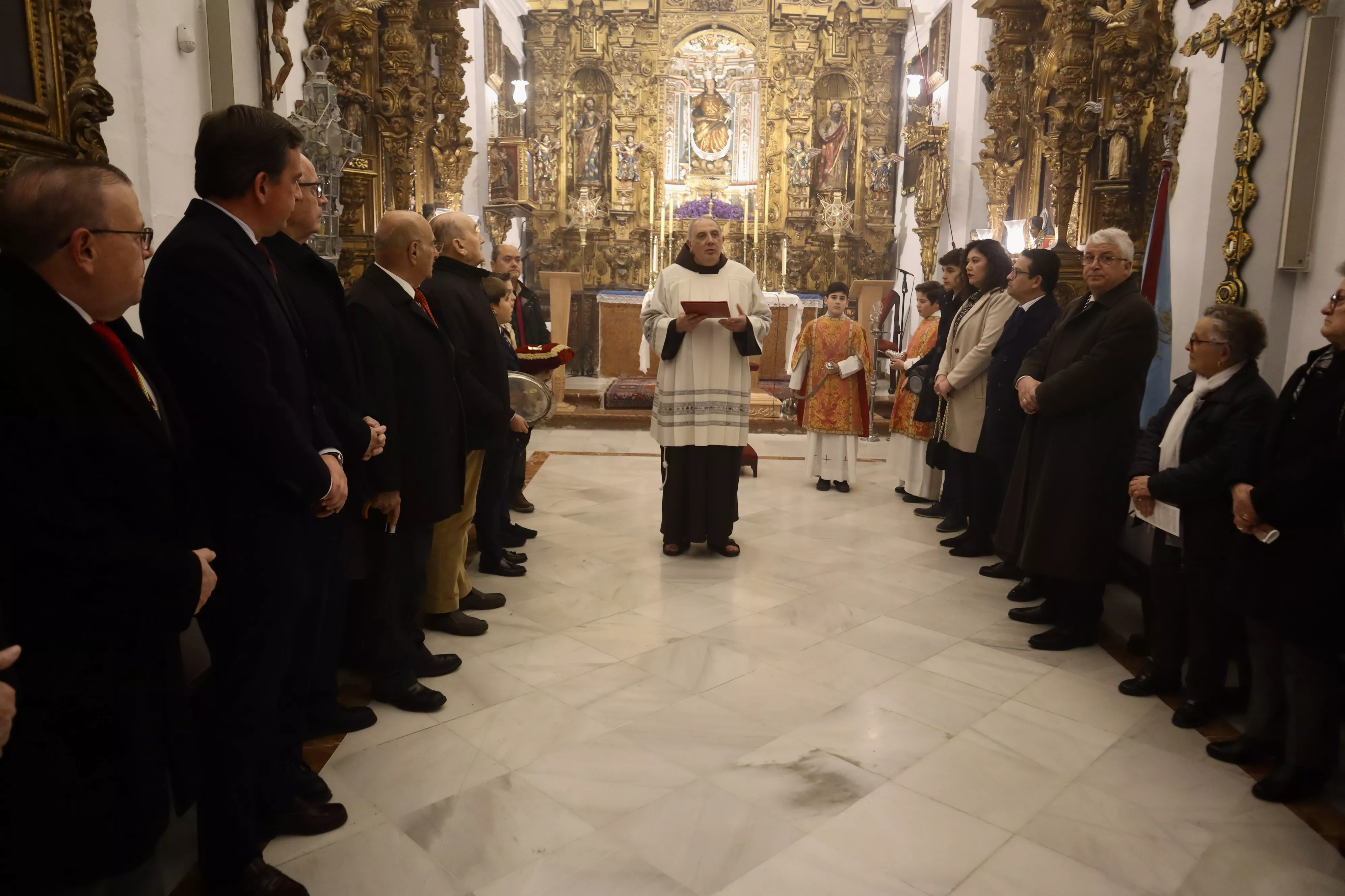 Apertura de la Puerta Santa con motivo del Centenario Fundacional de la Cofradía de la Sangre