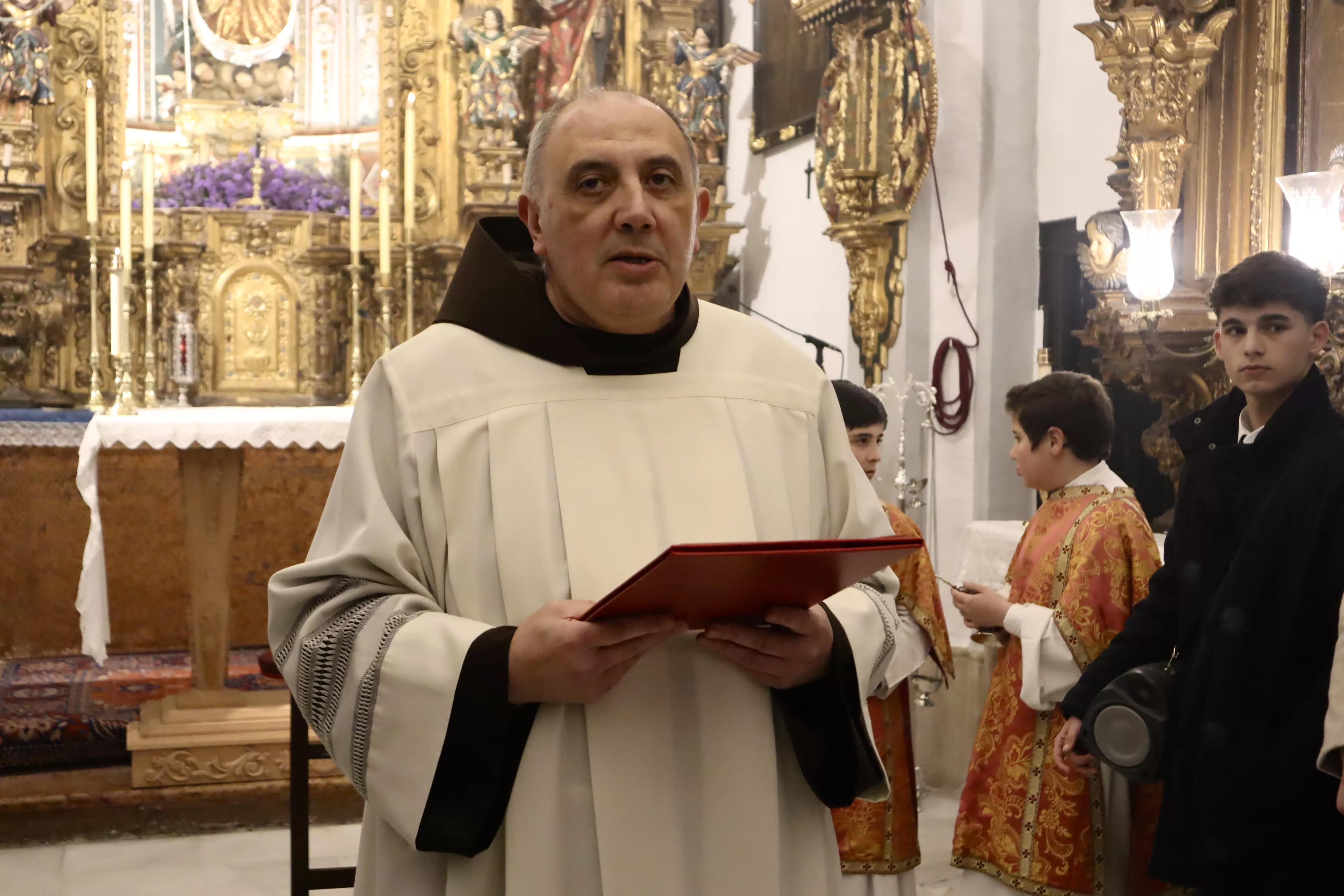 Apertura de la Puerta Santa con motivo del Centenario Fundacional de la Cofradía de la Sangre