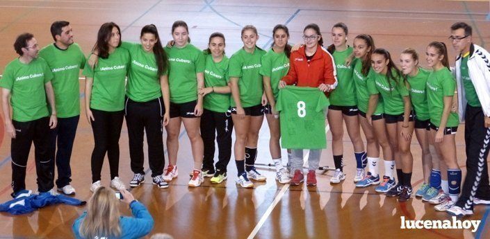  El BM Lucena juvenil femenino vence al Coanda Lepe y se mantiene en el grupo de cabeza de la 1ª andaluza 