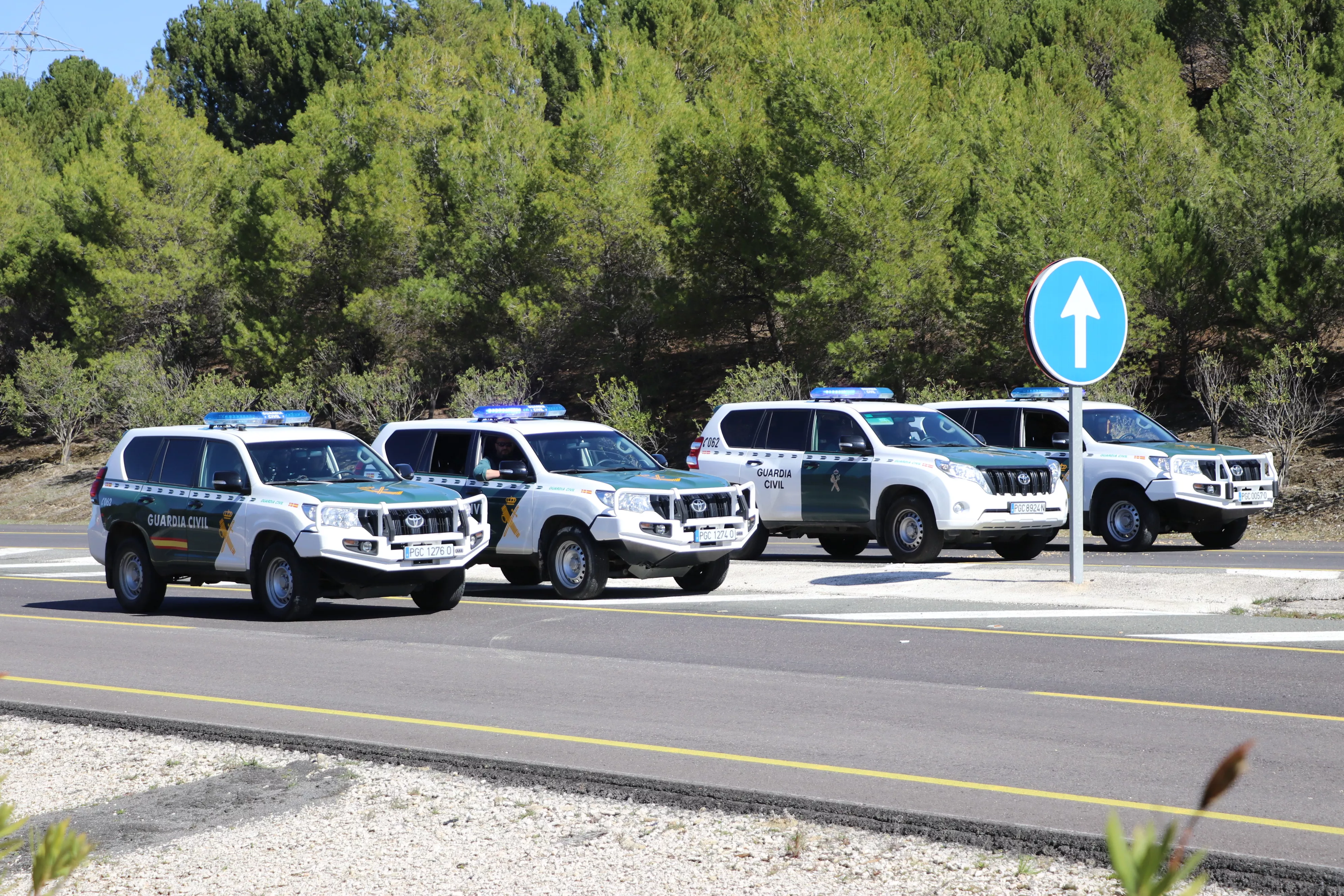 Los agricultores cortan la A45 en Lucena