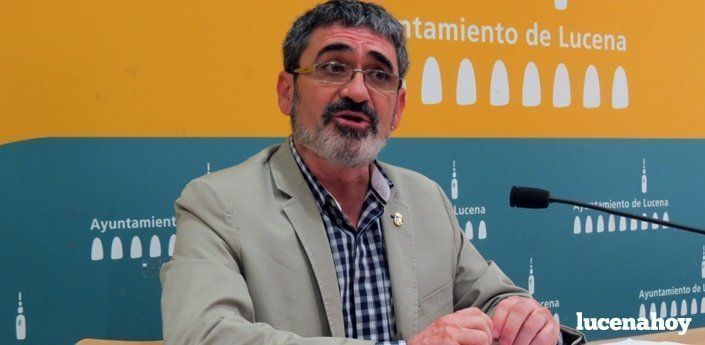  Villa: "IU no apoyará la aportación económica al Lucena CF porque es un proyecto empresarial privado" 