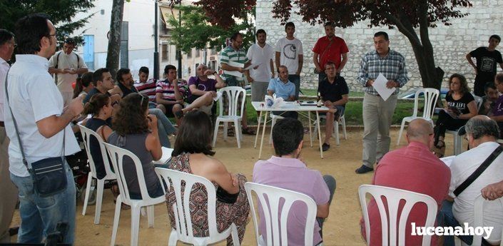  Una de las asambleas de Podemos Lucena. Archivo LucenaHoy 