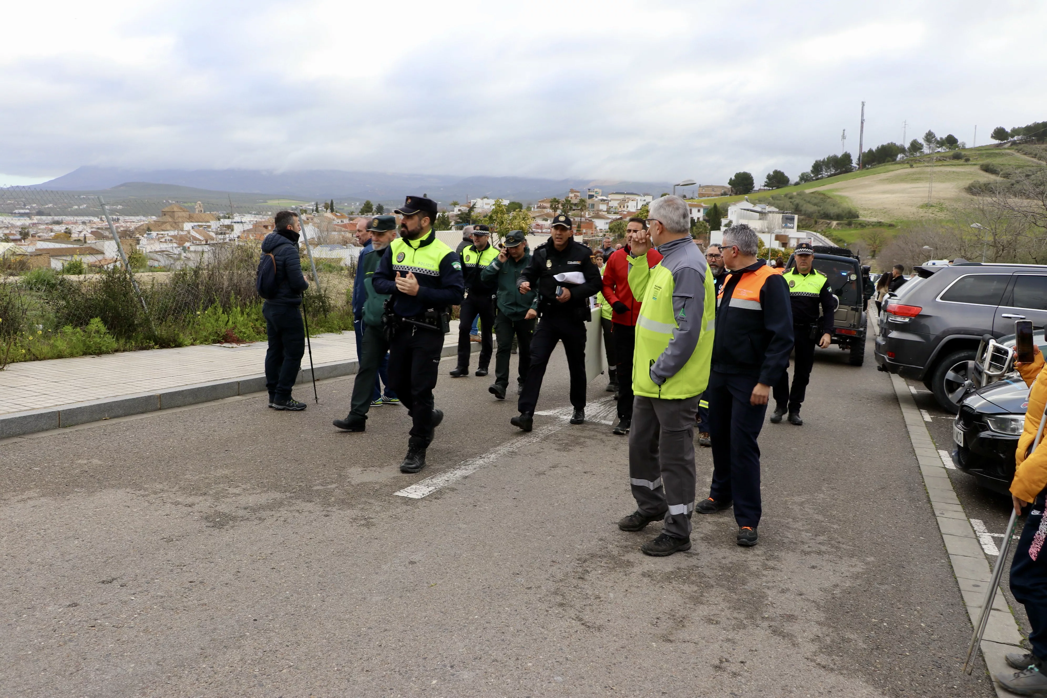 Tercera jornada de búsqueda del hombre desaparecido en Lucena