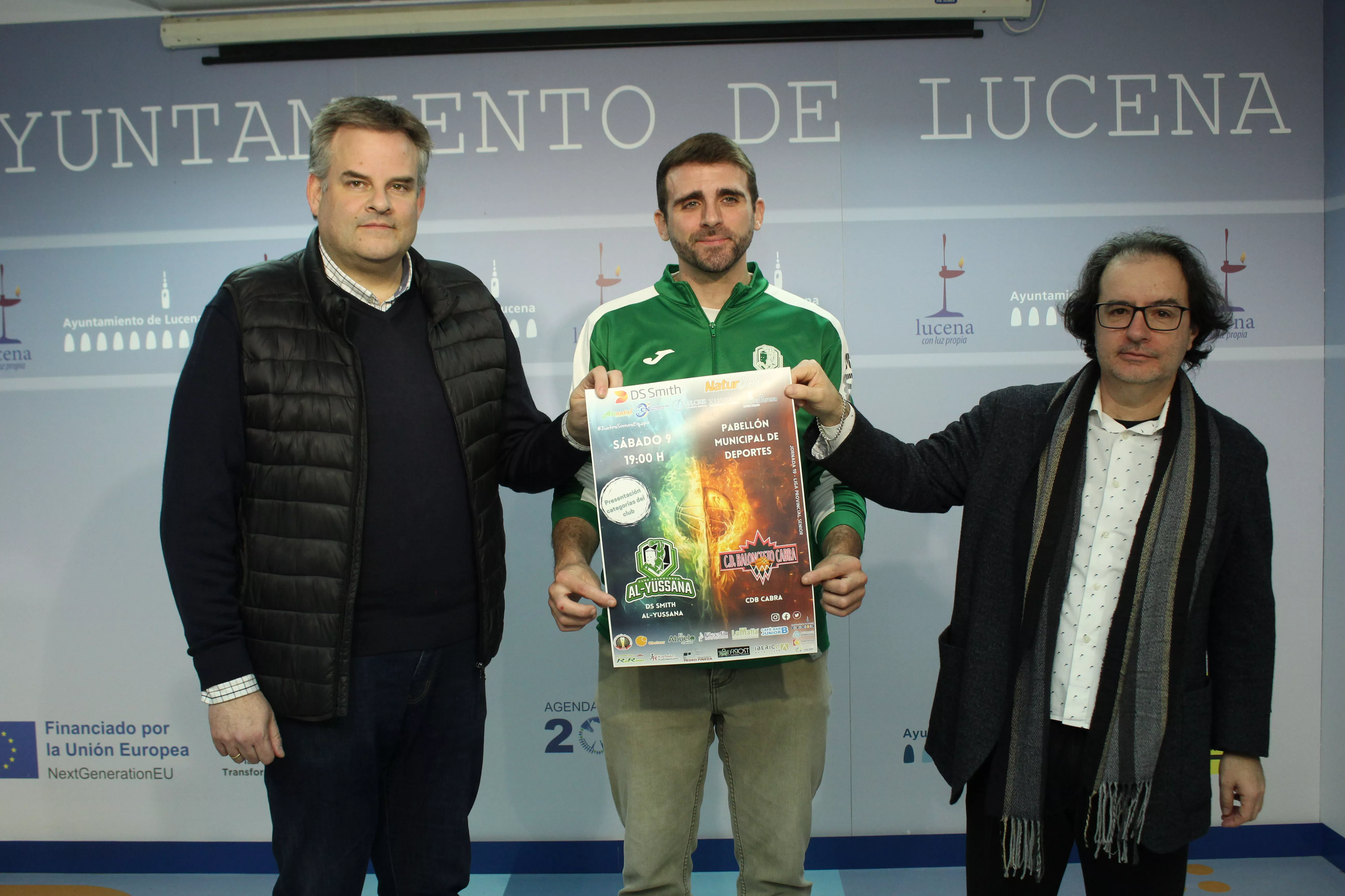 Presentación de la actividad que organiza este sábado el Club Baloncesto Al Yussana