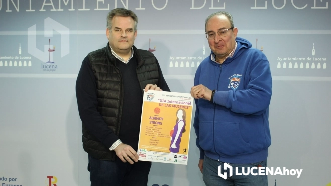 Presentación del Torneo de Baloncesto Femenino del Club Baloncesto Lucena