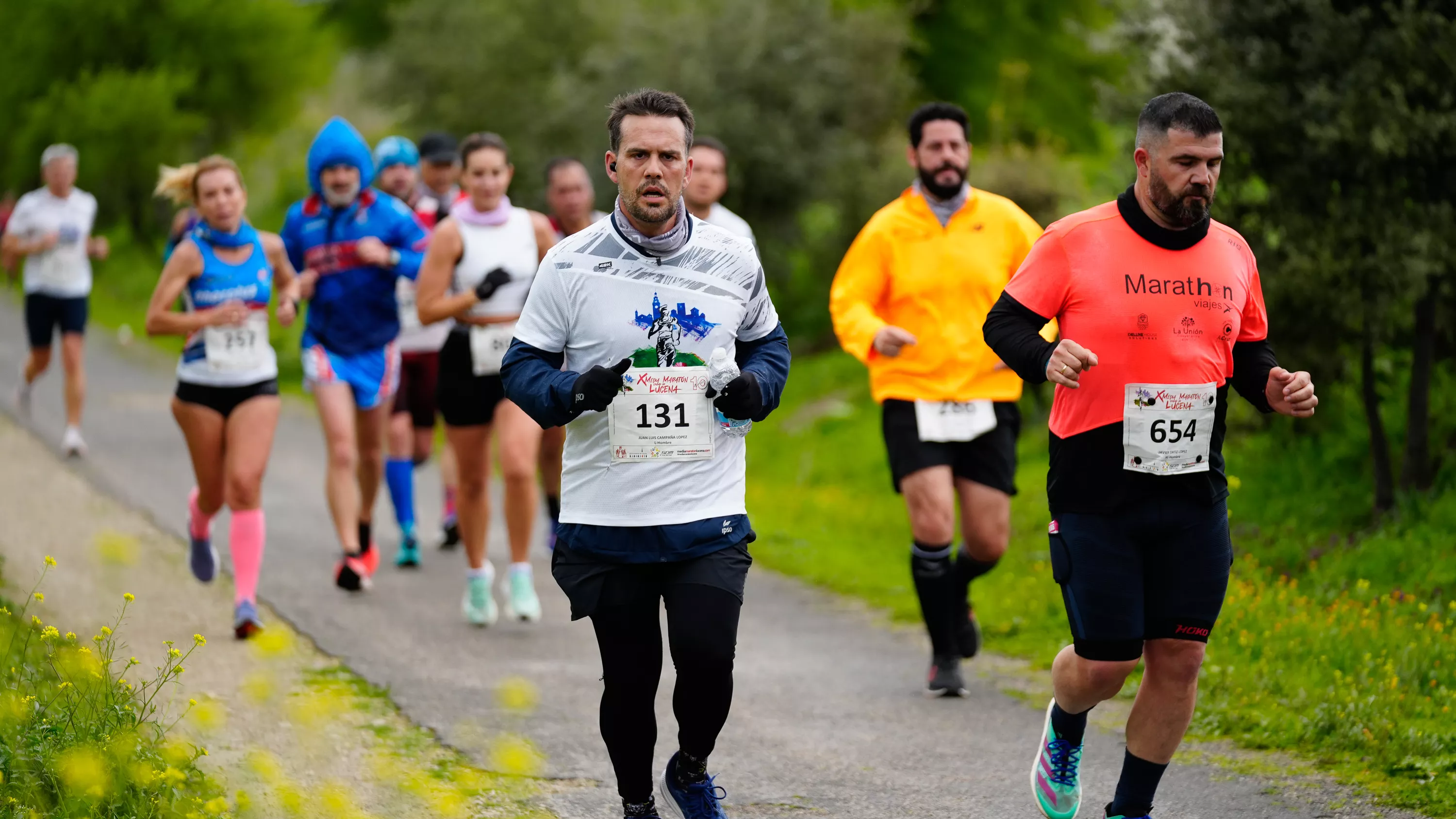 X Media Maratón de Lucena. Jesús Cañete