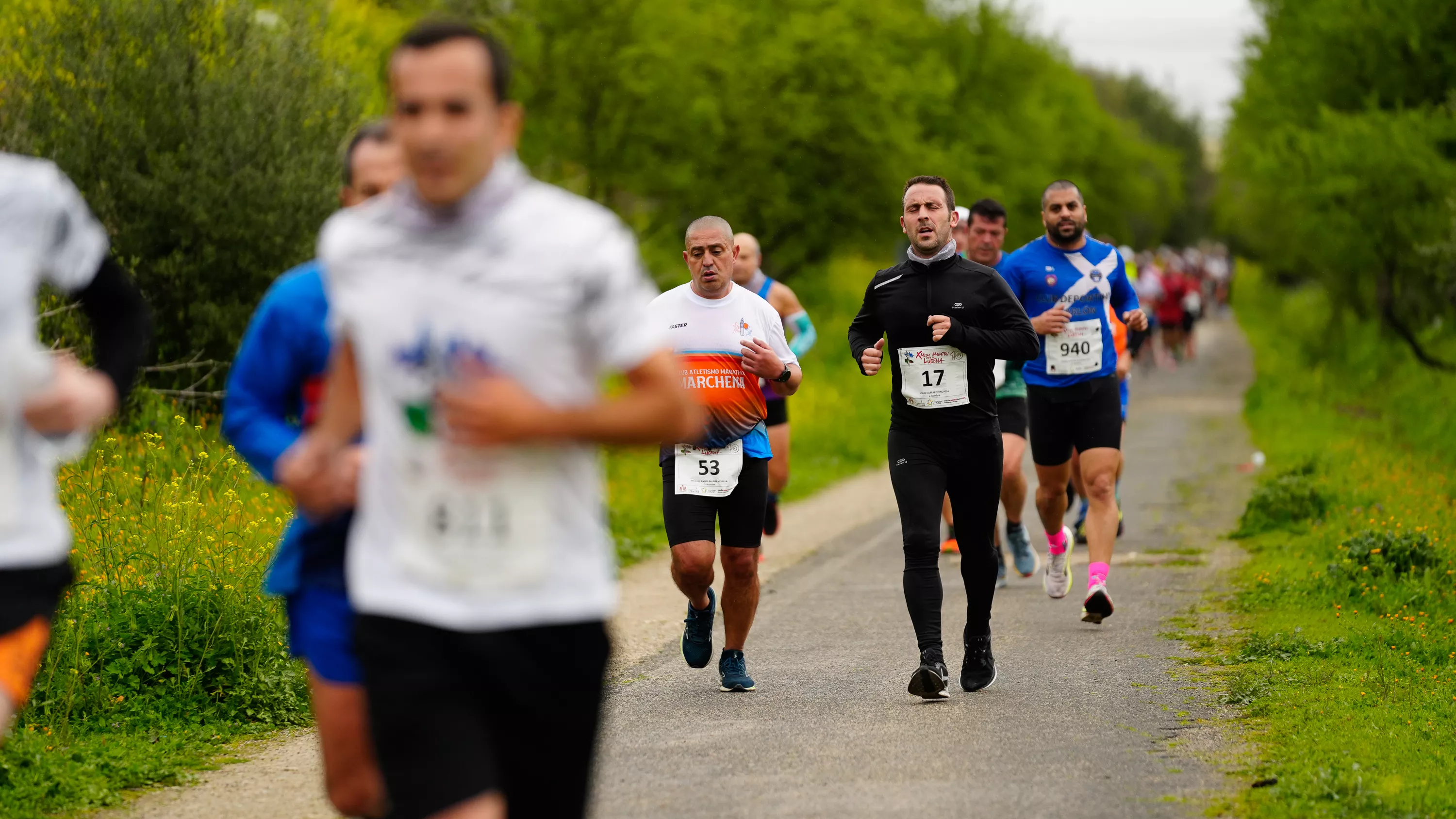 X Media Maratón de Lucena. Jesús Cañete