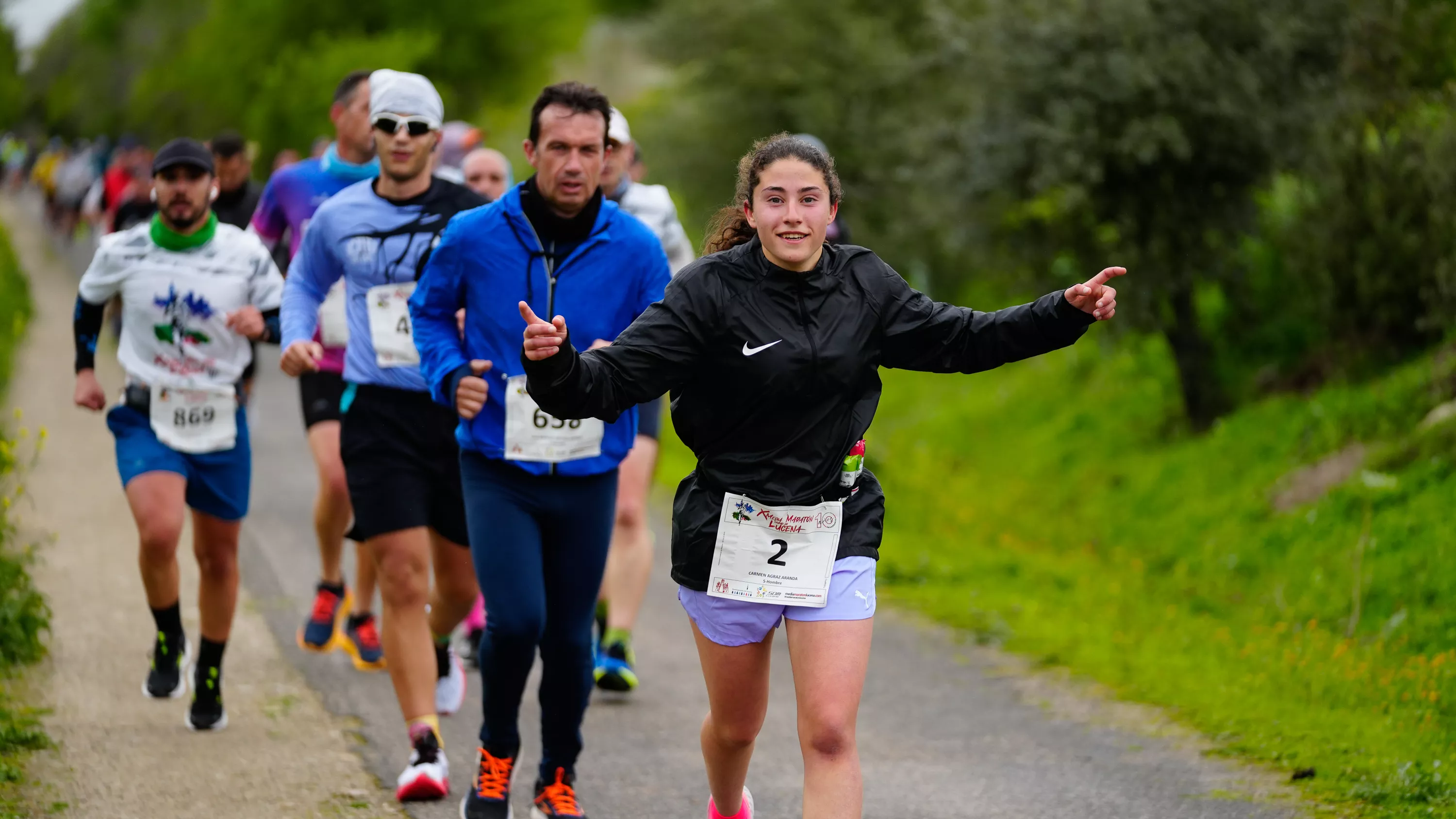 X Media Maratón de Lucena. Jesús Cañete