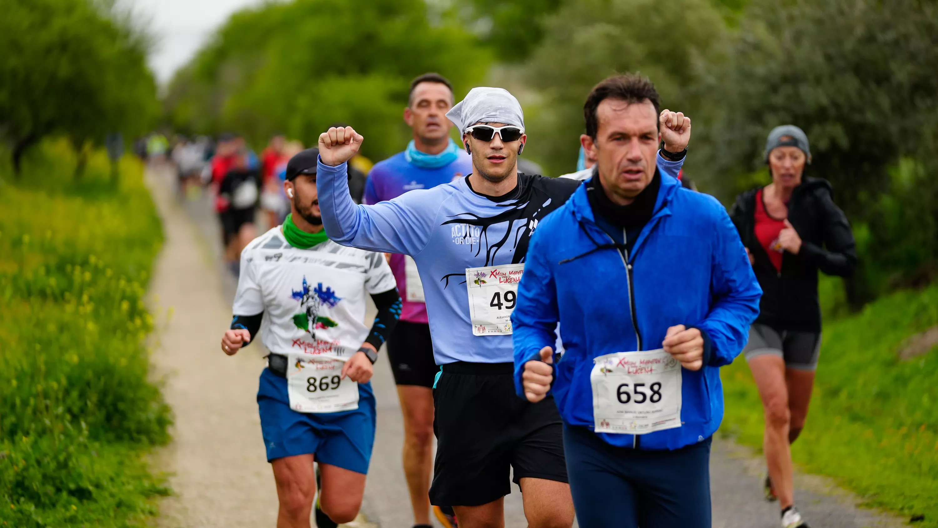 X Media Maratón de Lucena. Jesús Cañete