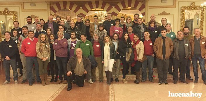  Secretarios generales de Podemos de decenas de municipios andaluces se reúnen en Lucena 