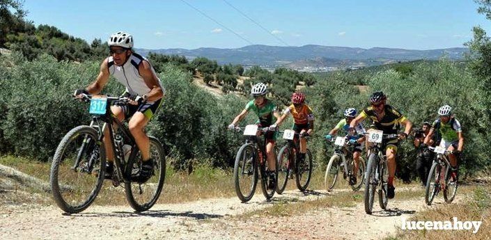  La tercera etapa de la Vuelta Andalucía MTB discurrirá entre el centro de Lucena y la Sierra de Aras 