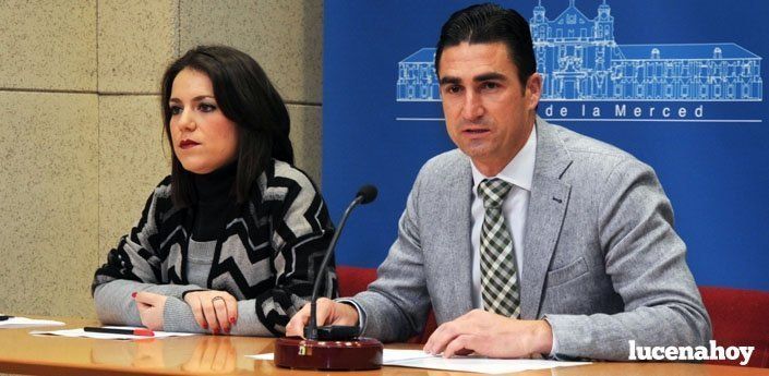  Miembros de la junta gestora del Lucena negocian con la Diputación una ayuda económica 