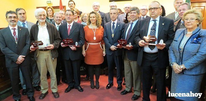  La Cofradía del Huerto, Cañadas, Abundio Mora y la Cooperativa Virgen de Araceli, banderas de Andalucía 2015 