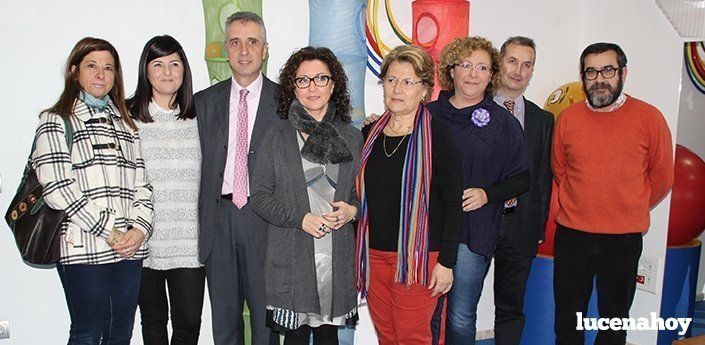  La Delegada Territorial de Salud, Isabel Baena, visita el Centro de Atención Temprana 