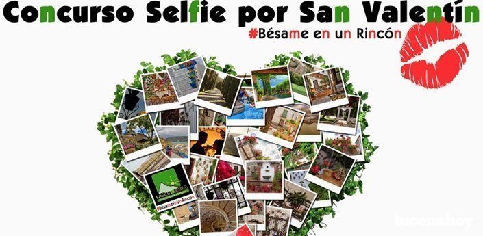  La Subbética organiza por San Valentín el concurso de selfis "Bésame en un rincón" 