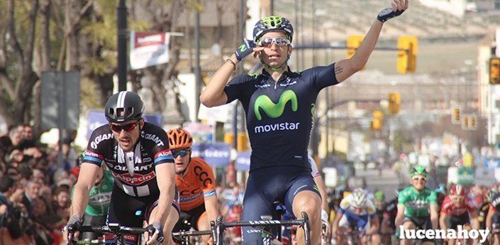  Juanjo Lobato venció en la avenida de la Guardia Civl de Lucena en la Vuelta Ciclista a Andalucía de 2015 