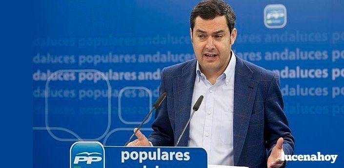  El candidato del PP, Juanma Moreno, dice que el socialsanitario "no puede esperar ni un día más" 