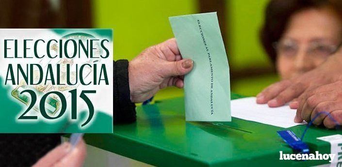  La tradicional pegada de carteles abre la campaña de las Andaluzas (fotos) 