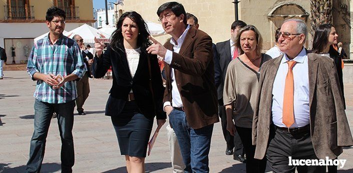  Juan Marín, candidato de Ciudadanos a la Junta, confirma que estarán en las municipales en Lucena 