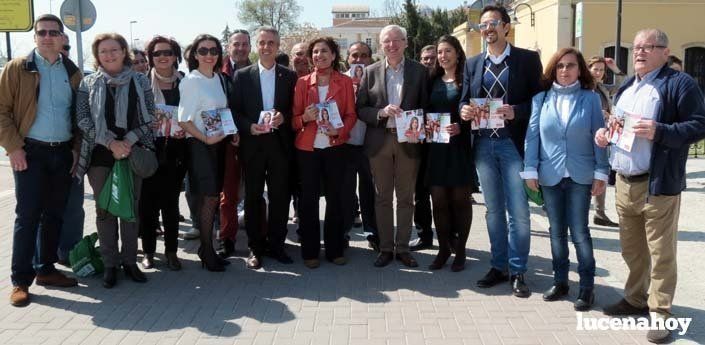  Fin de semana de intensa actividad electoral, con actos de PSOE, IU y Podemos (fotos) 