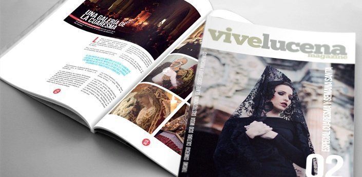  Ya puedes recoger en estancos y librerías GRATIS nuestra revista Vive Lucena Magazine 