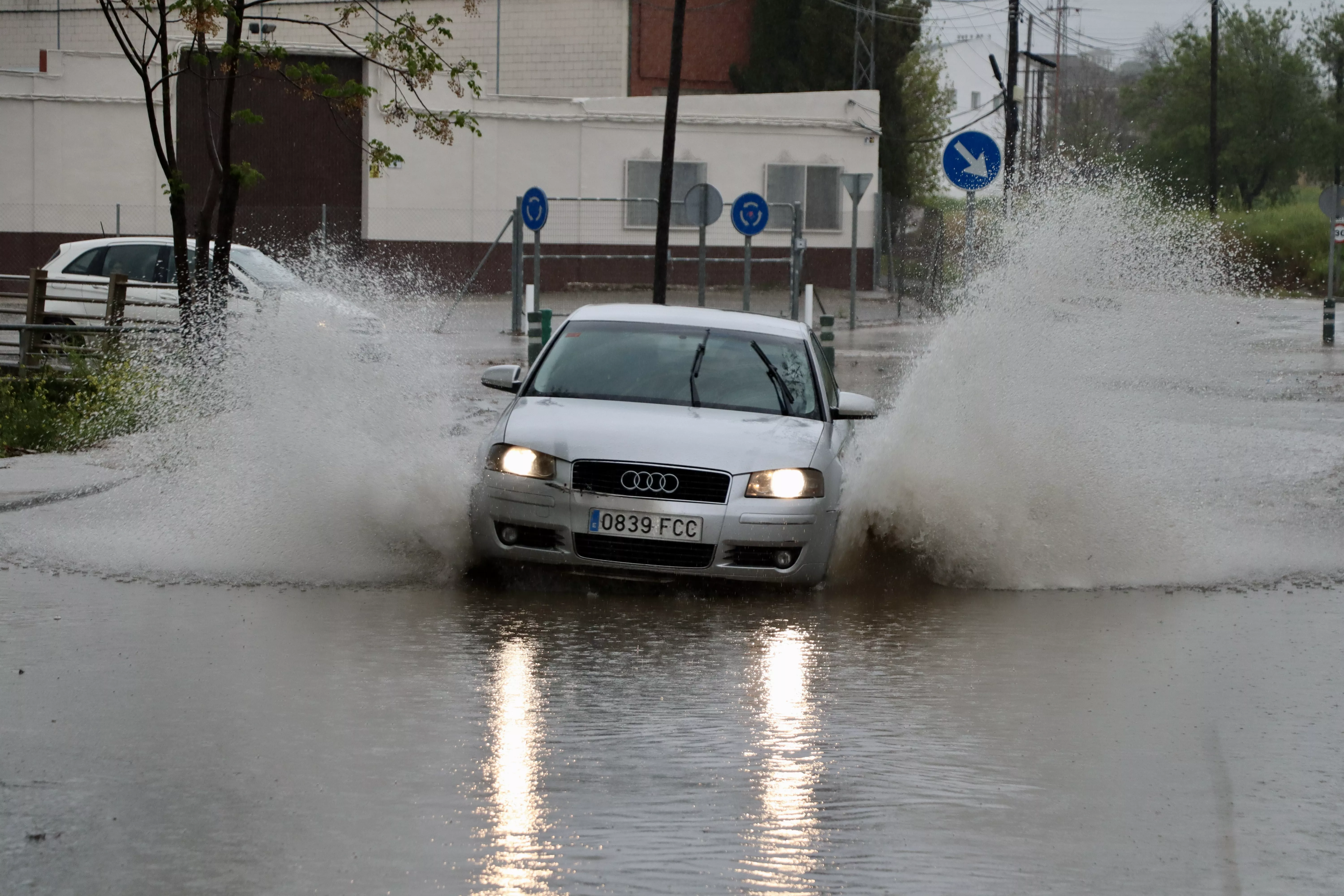 La tormenta deja problemas en distintos puntos de Lucena