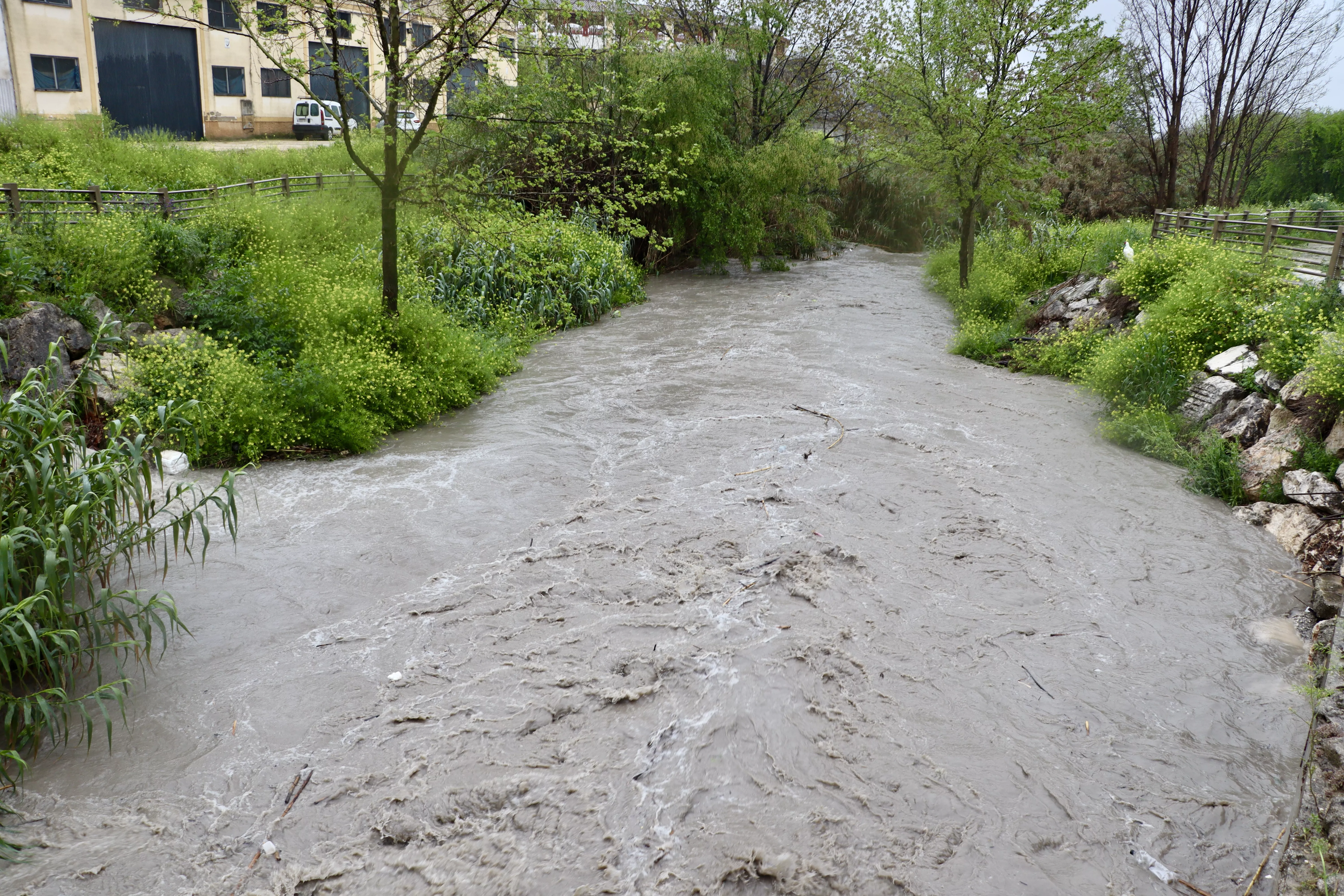 La tormenta deja problemas en distintos puntos de Lucena