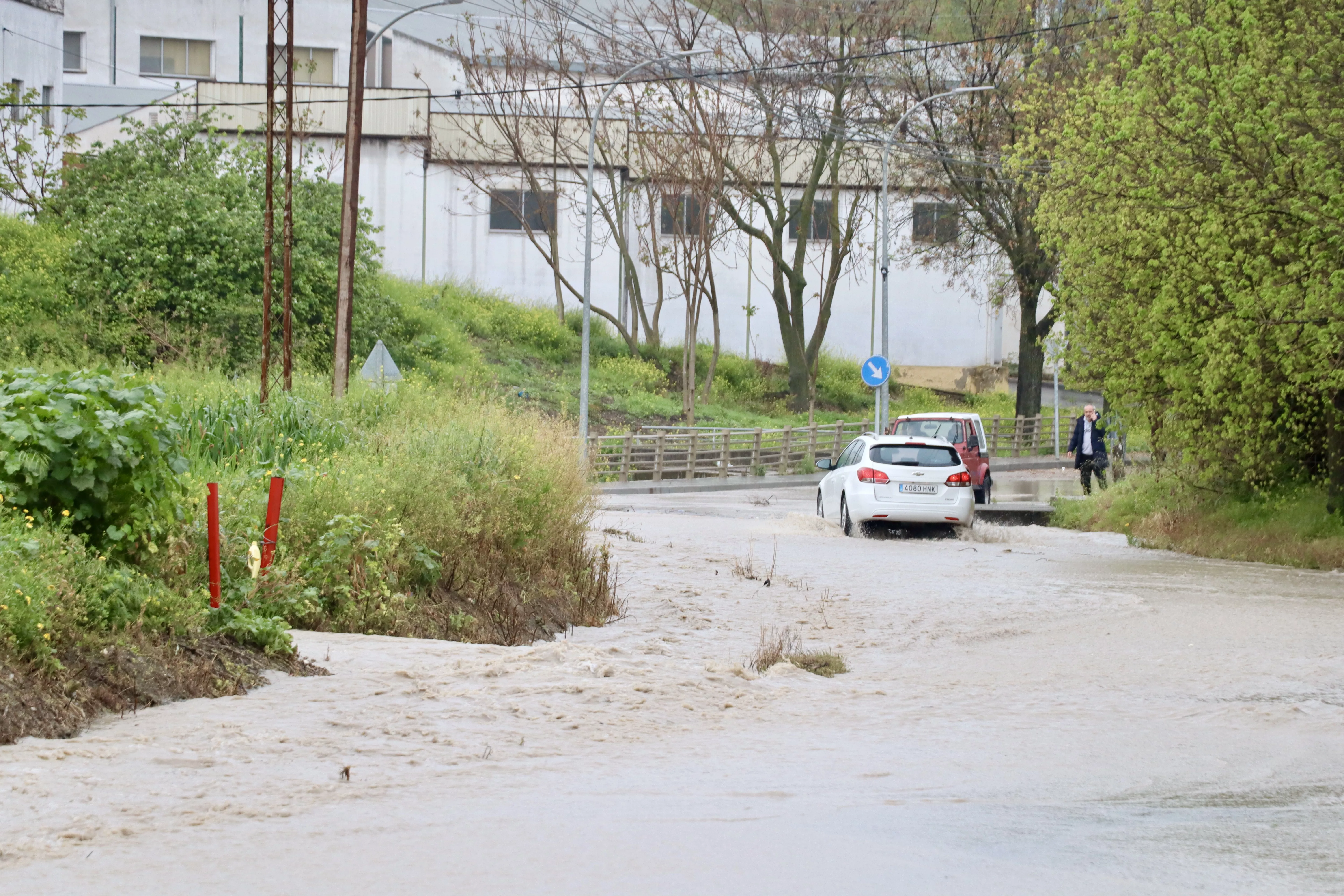 La tormenta deja problemas en distintos puntos de Lucena