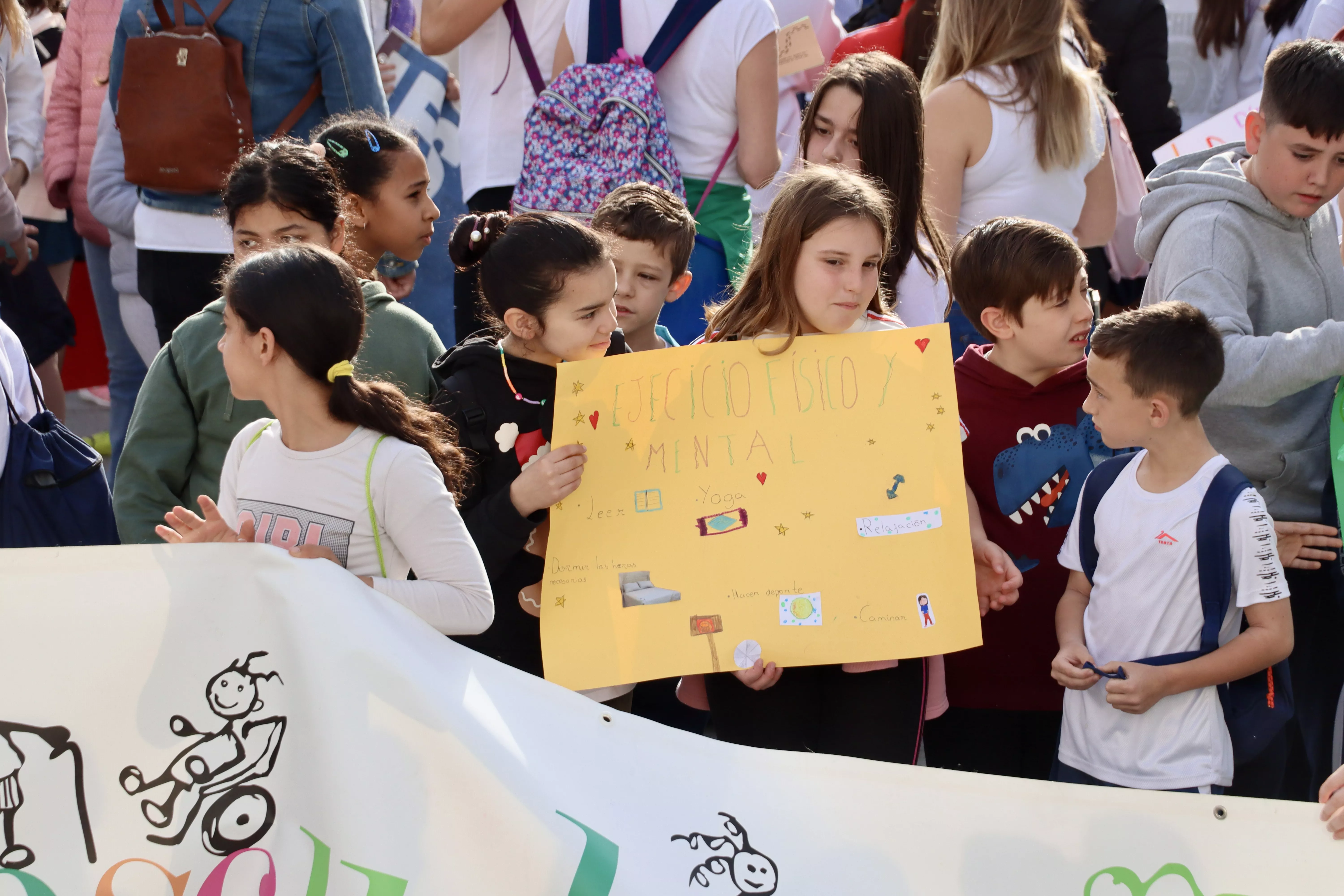 Marcha escolar por la Salud en Lucena