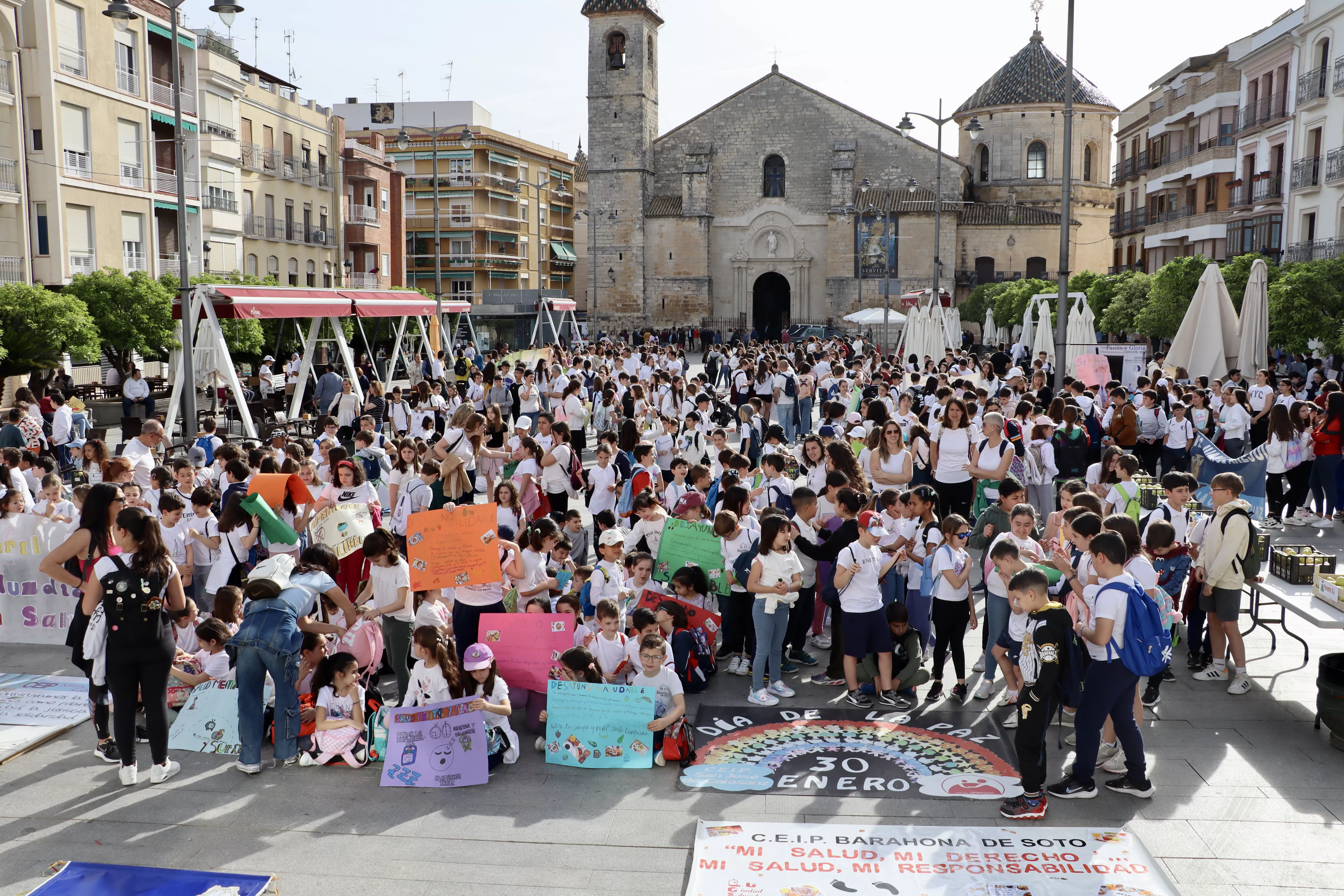 Marcha escolar por la Salud en Lucena