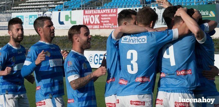  La plantilla del Lucena CF recibirá la recaudación de la taquilla del partido contra el Cádiz 