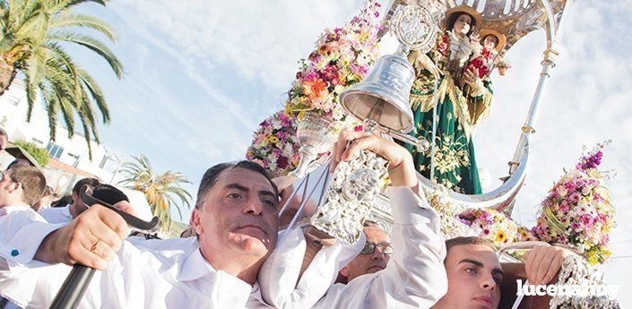  Miles de fieles aracelitanos acompañan a la Virgen de Araceli en la romería de bajada 