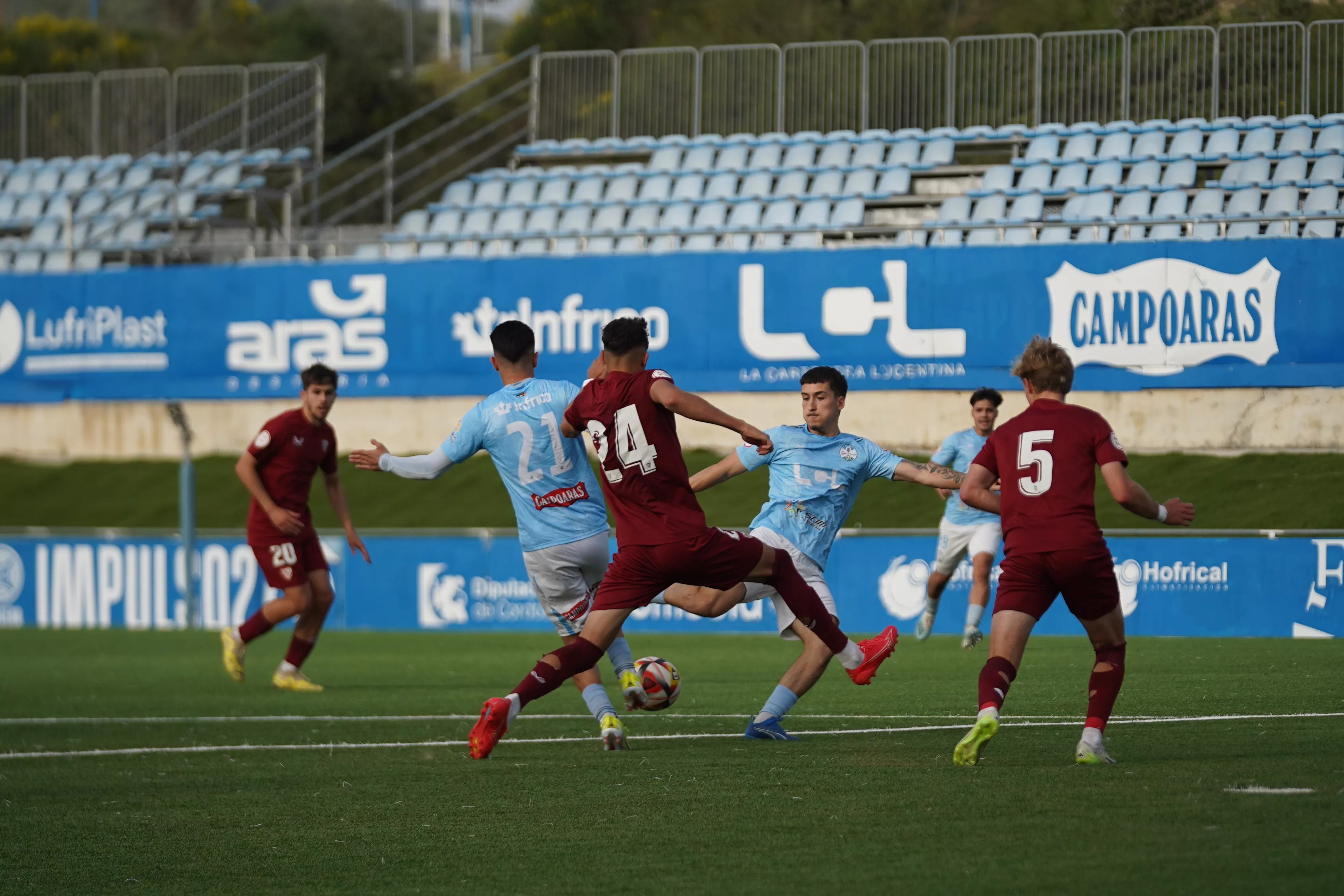 Un momento del partido. Foto: Antonio Dávila