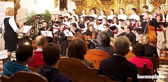  Escolanía de la EMMT, una d elas actividades programadas. Archivo LucenaHoy 