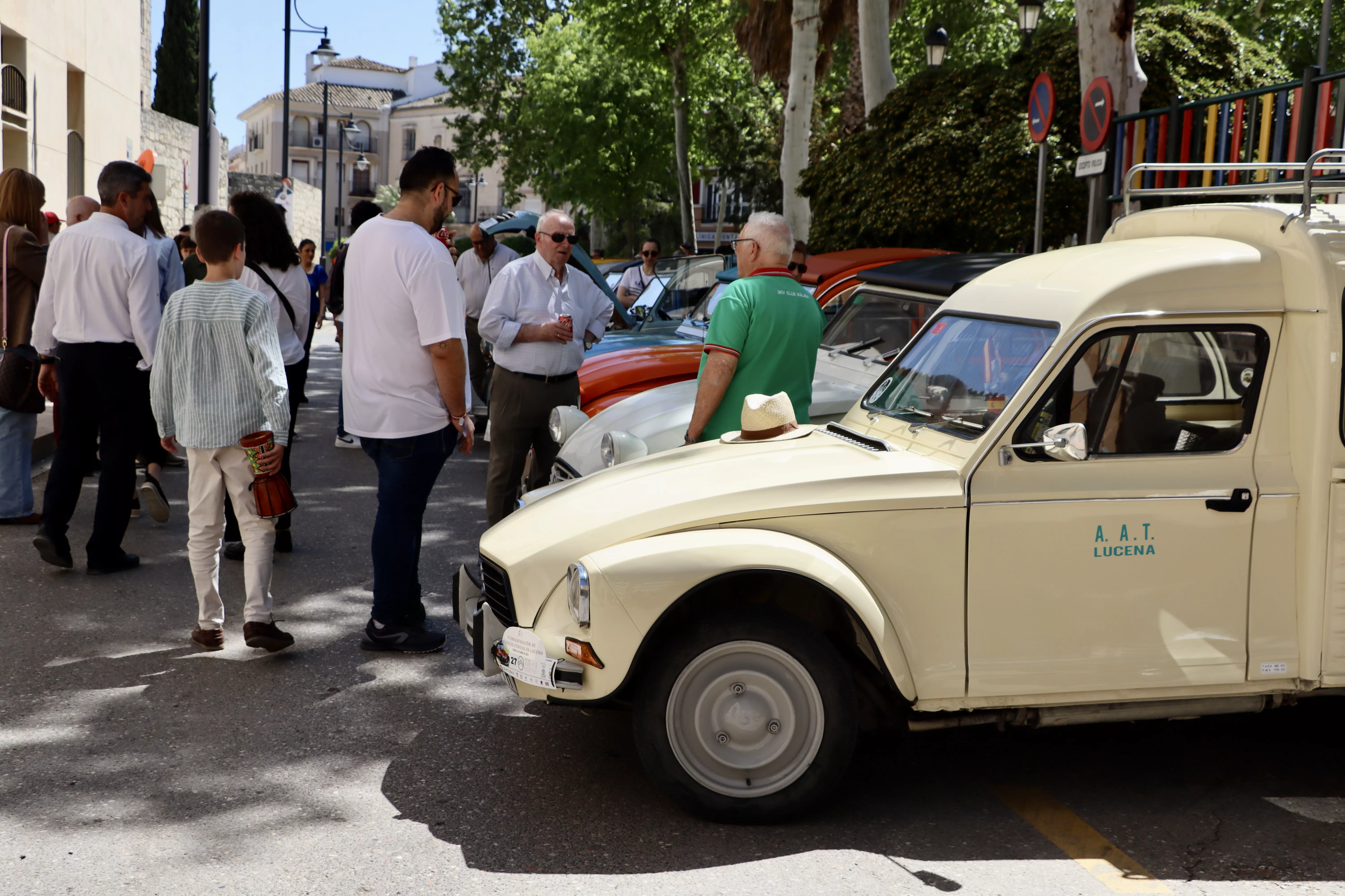 II Concentración de Clásicos Citroën en Lucena