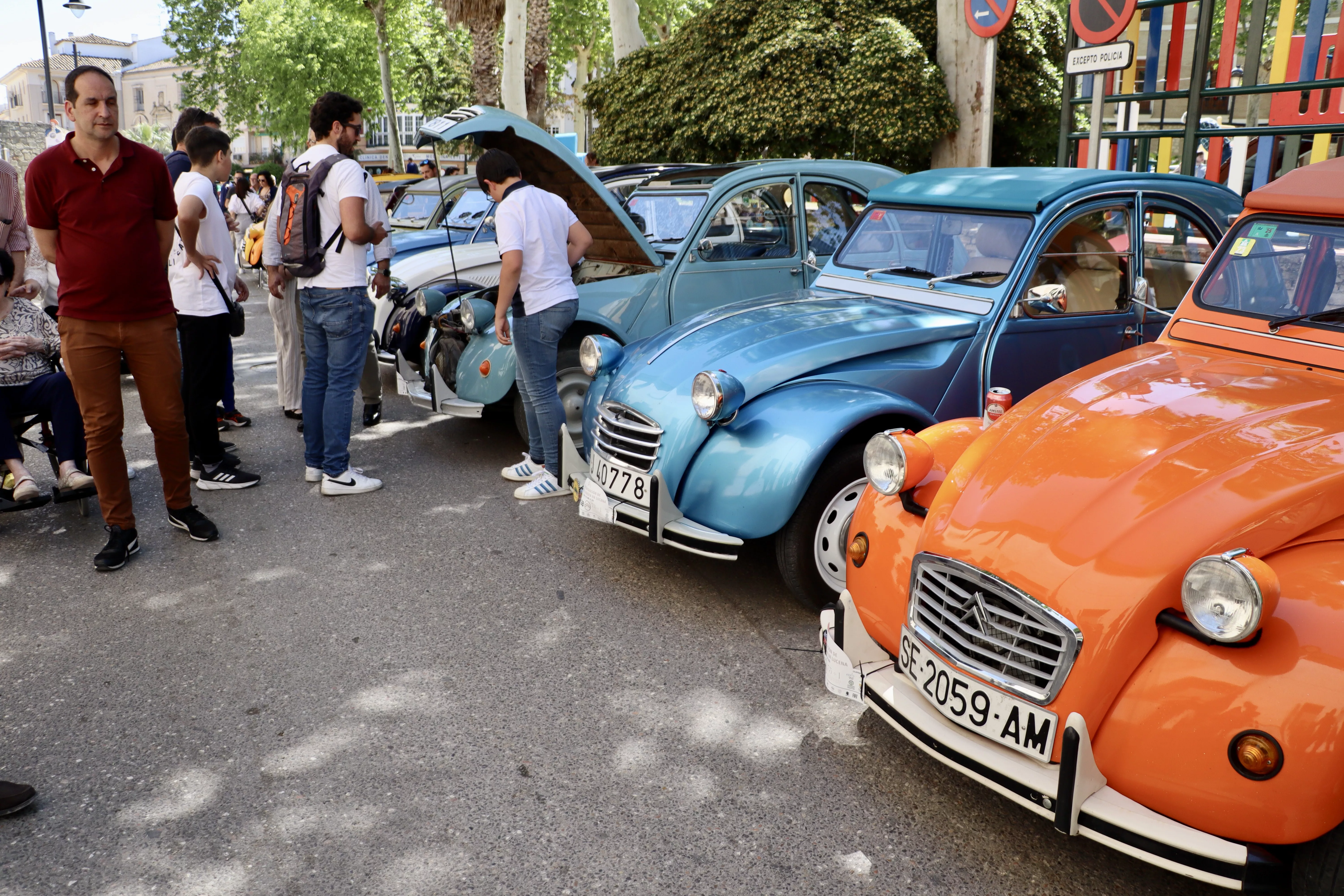 II Concentración de Clásicos Citroën en Lucena