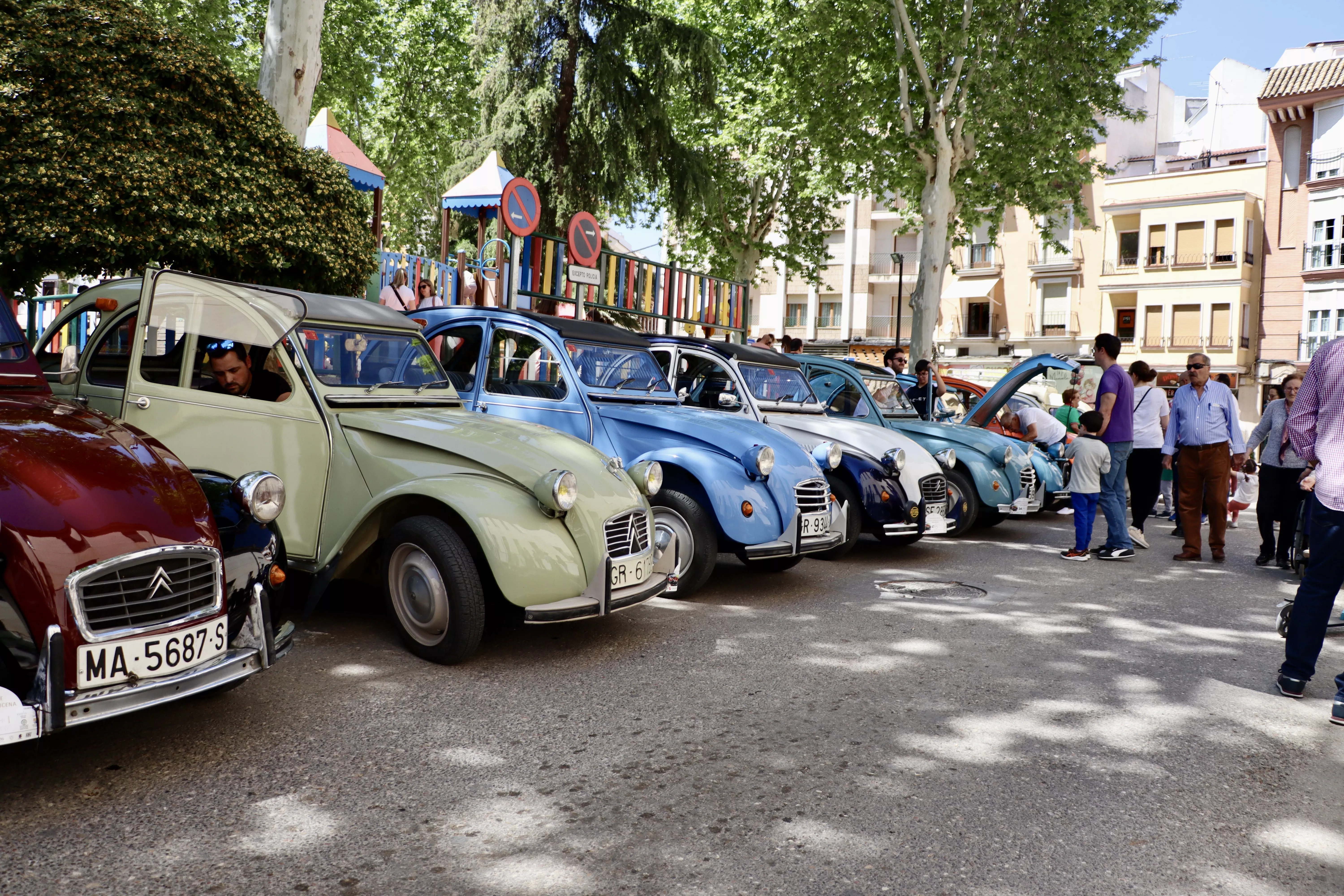 II Concentración de Clásicos Citroën en Lucena