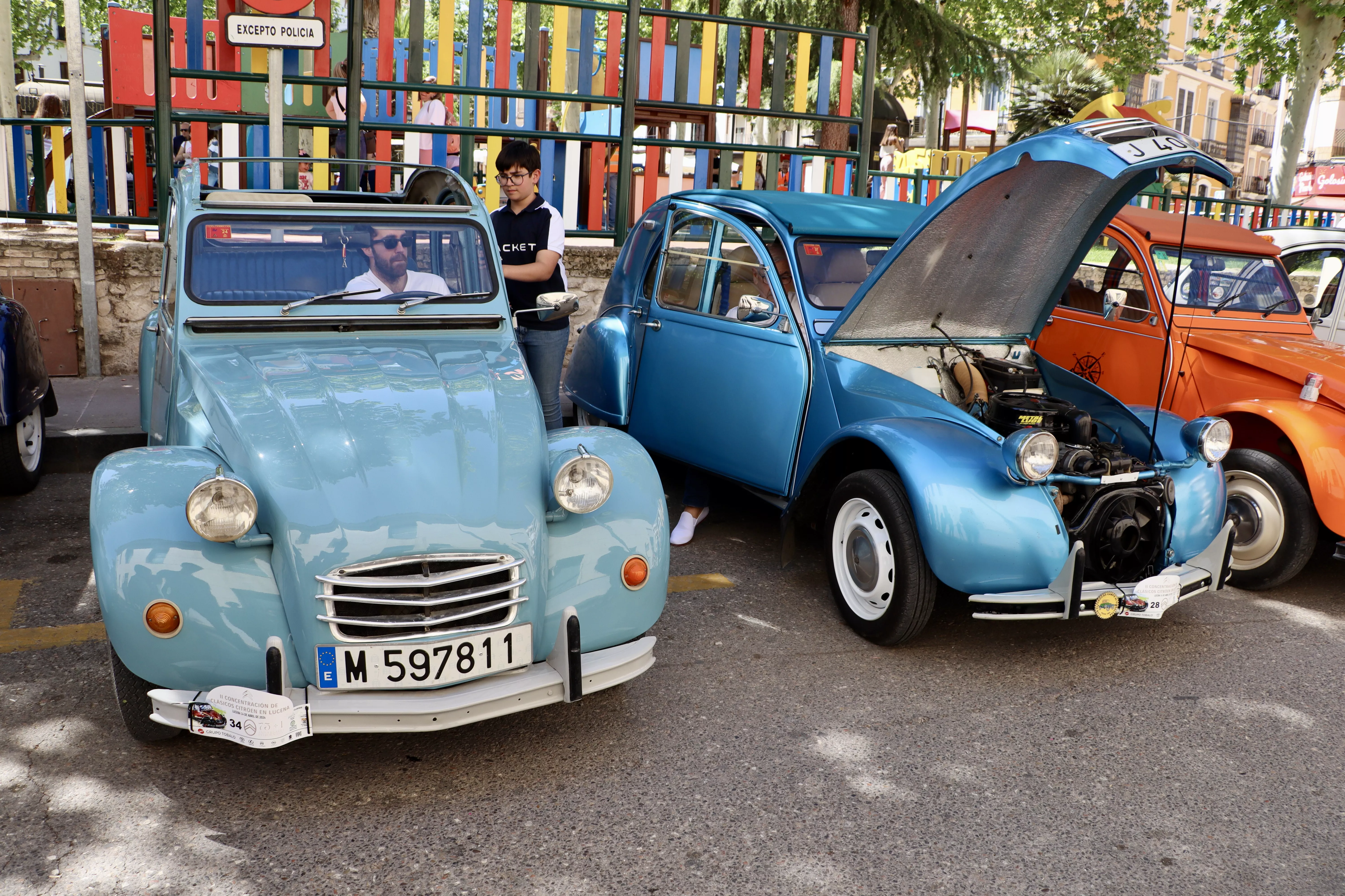 II Concentración de Clásicos Citroën en Lucena