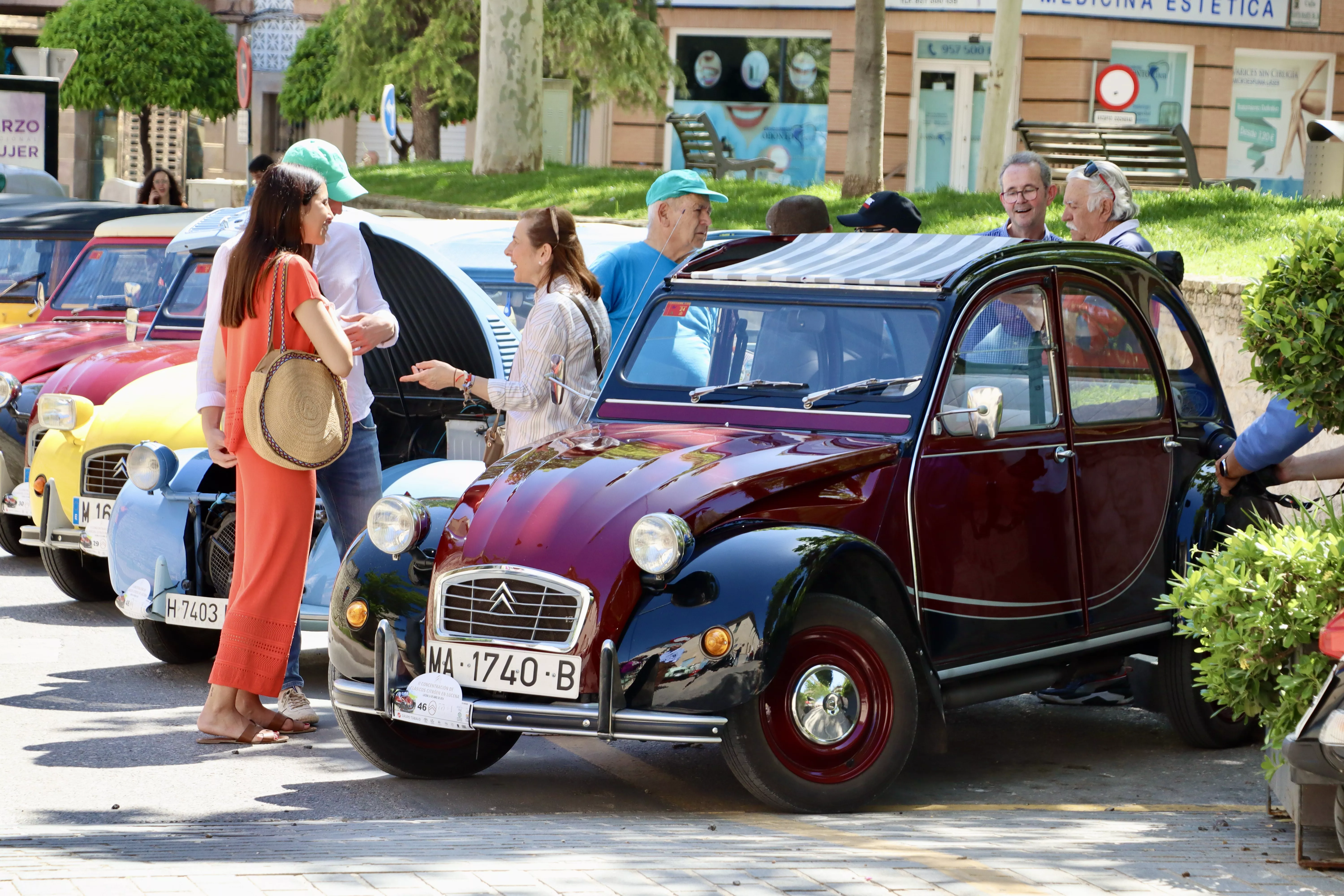 II Concentración de Clásicos Citroën en Lucena