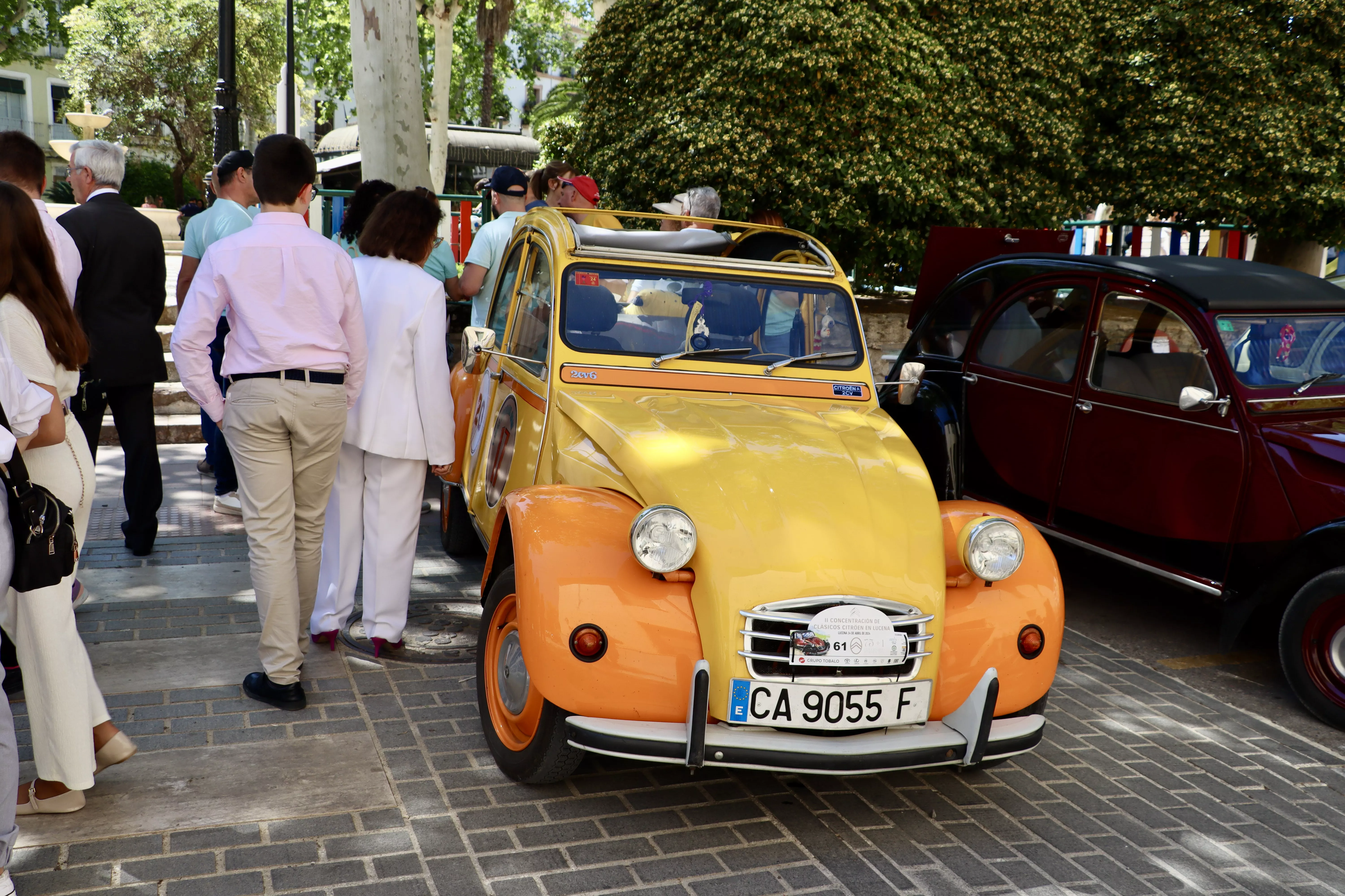 II Concentración de Clásicos Citroën en Lucena